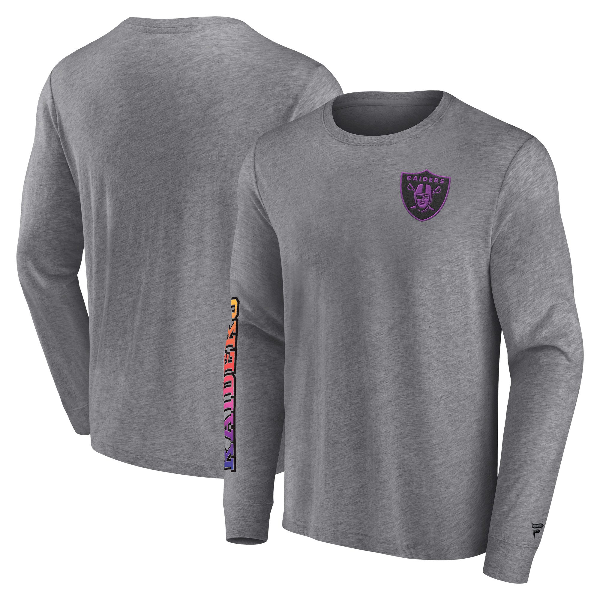Fanatics T-Shirt Fanatics T-Shirt Las Vegas Raiders Gradient LS Crew günstig online kaufen