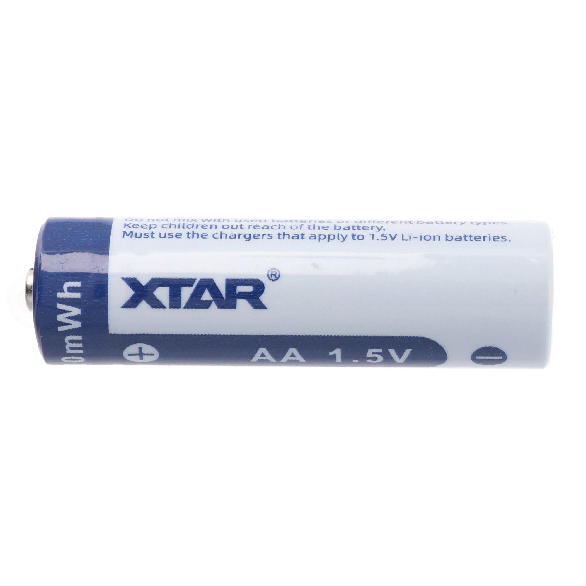 XTAR AA 1,5V 3300mWh typisch 2000mAh Lithium Ionen Akku wiederaufladbar 1. Akku 2000 mAh (1,5 V)