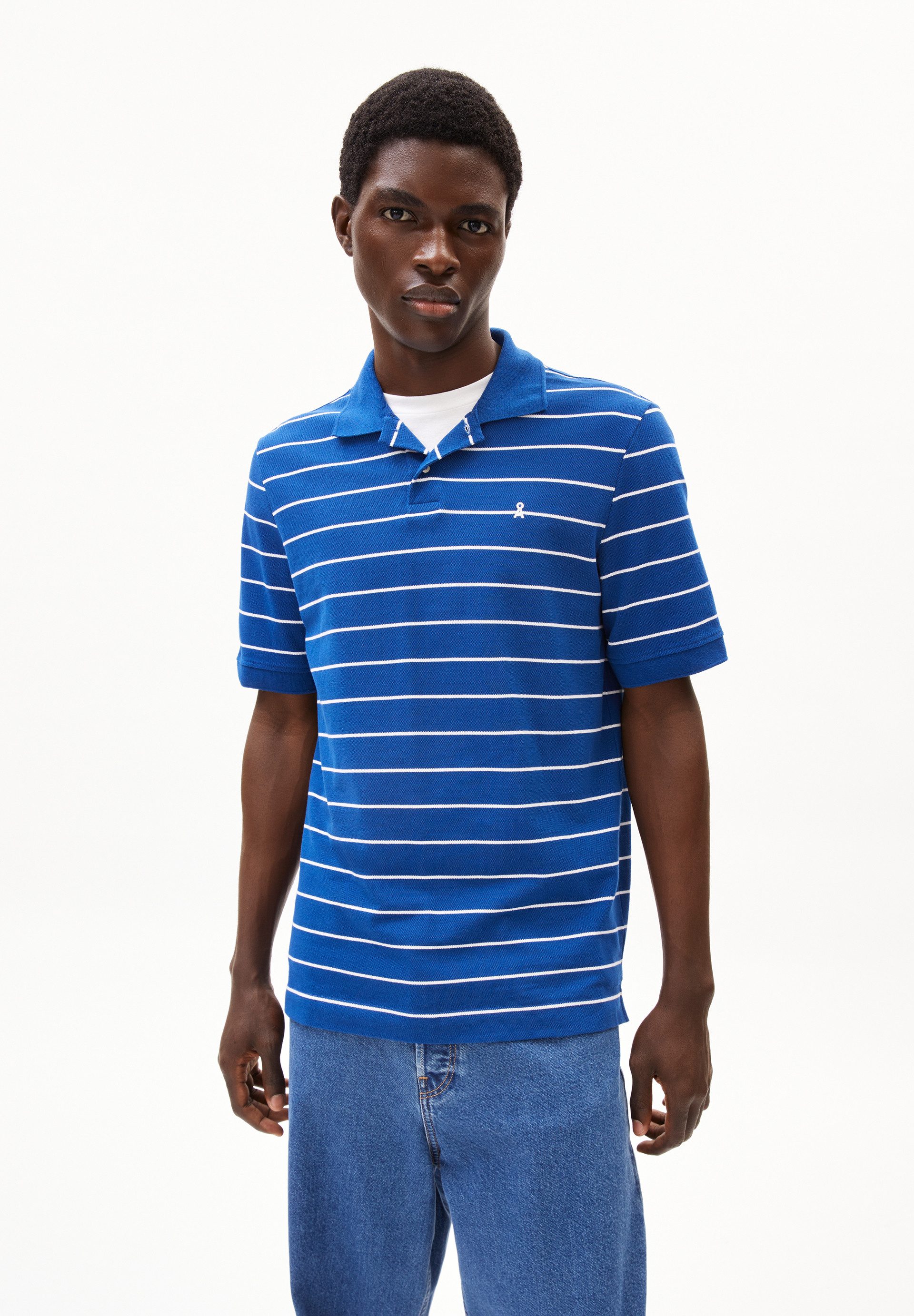 Armedangels Poloshirt MAARIO STRIPES Polo T-Shirt günstig online kaufen