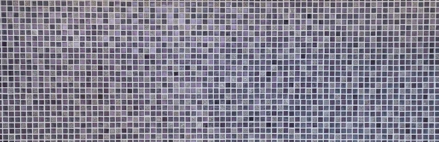 Mosaik glänzend Mosaikfliesen Resin lila Mosani Matten Glasmosaik / 10