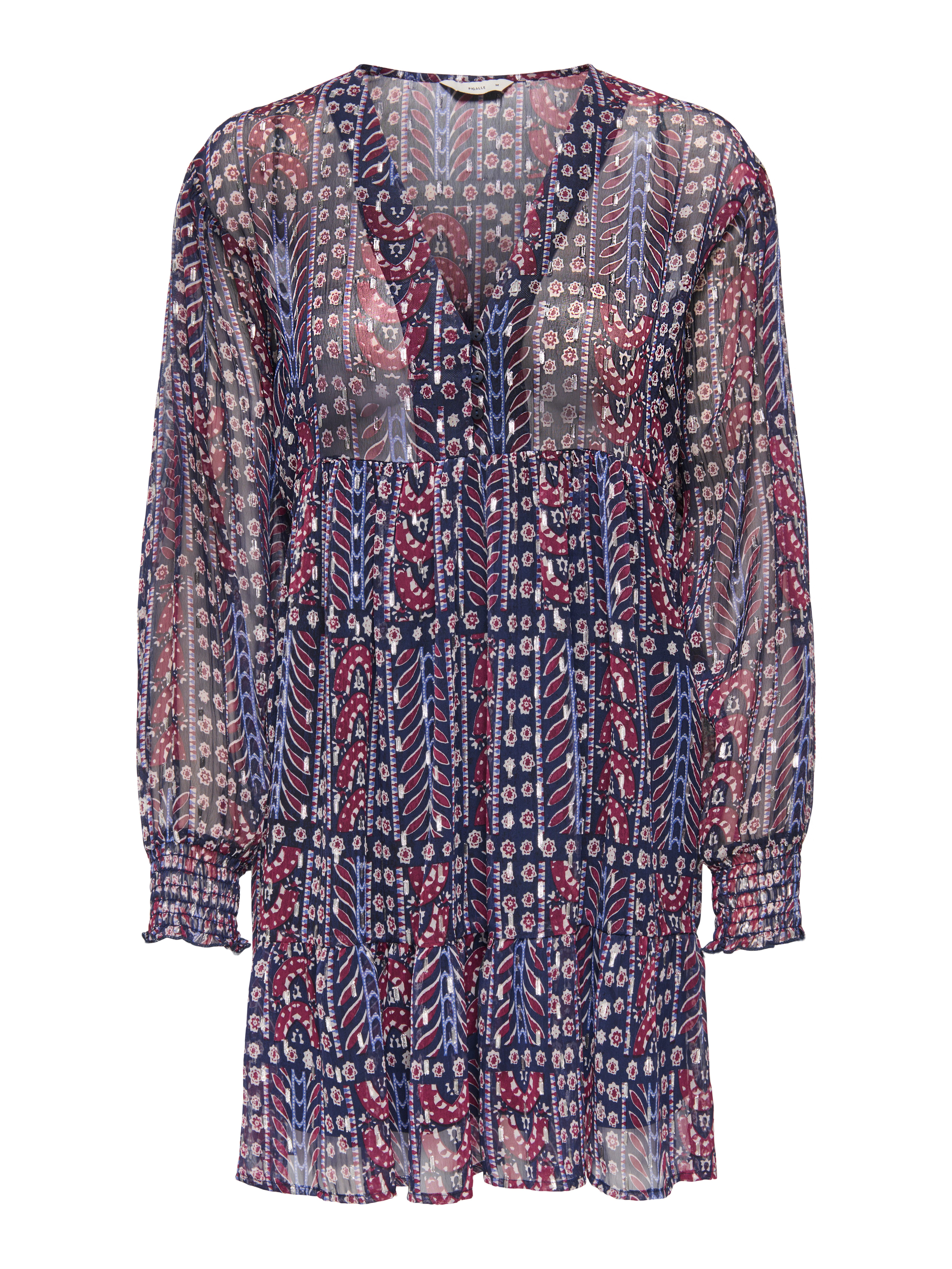 ONLY Chiffonkleid ONLSIRA L/S SHORT DRESS WVN