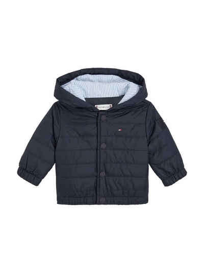 Tommy Hilfiger Winterjacke BABY QUILTED JACKET mit Logo-Details