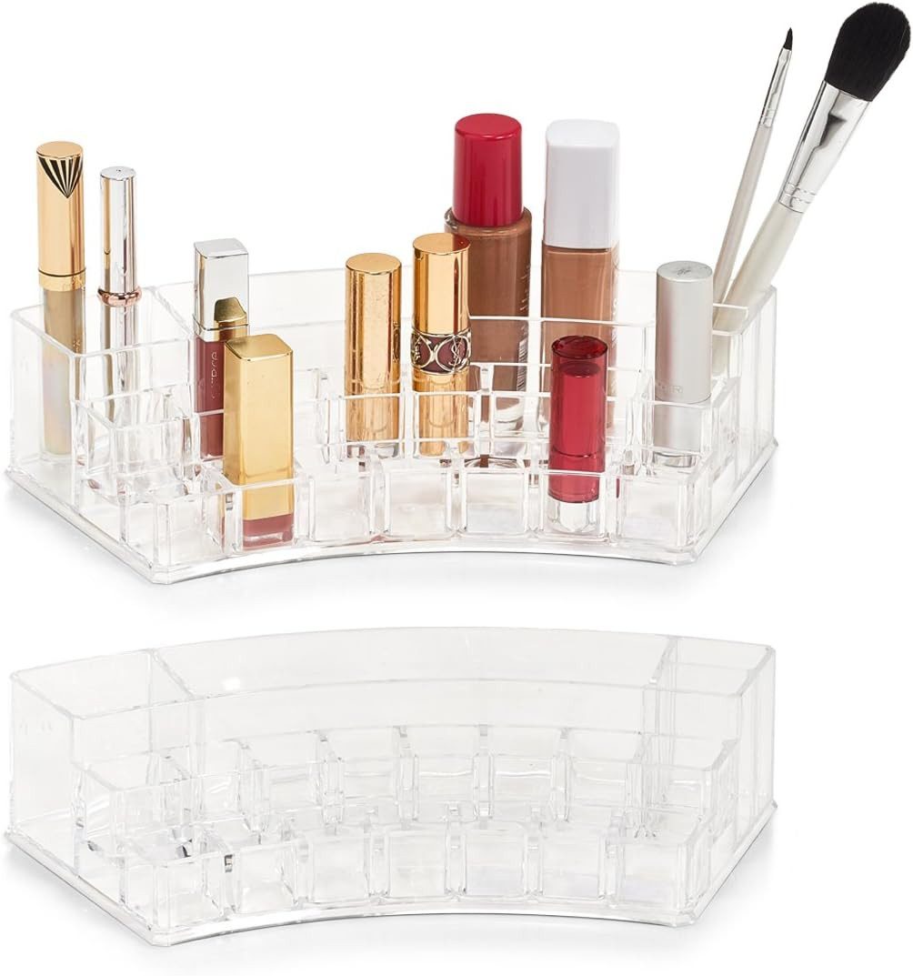 Badorganizer Kosmetik Organizer 18 Fächer Transparent Makeup Aufbewahrung Zeller