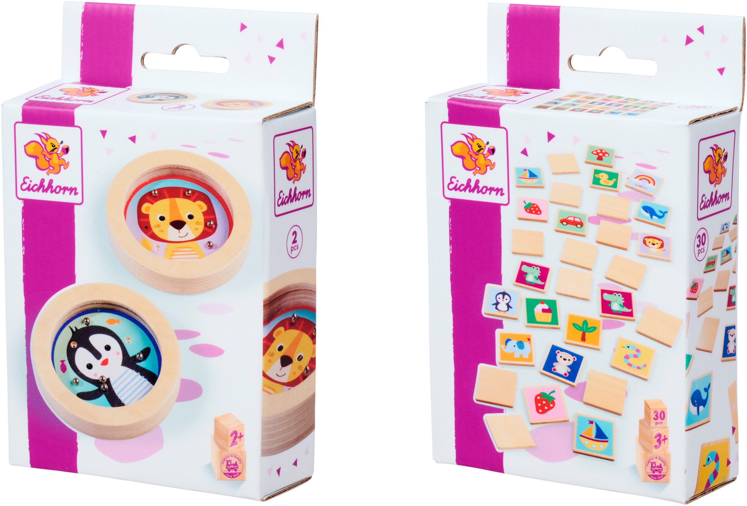Eichhorn Spiel Geschicklichkeitsspiele-Set, Kinderspiel