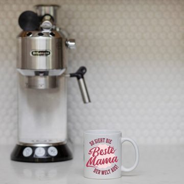 Youth Designz Tasse Beste Mama der Welt Kaffeetasse Geschenk, Keramik, mit liebem Spruch