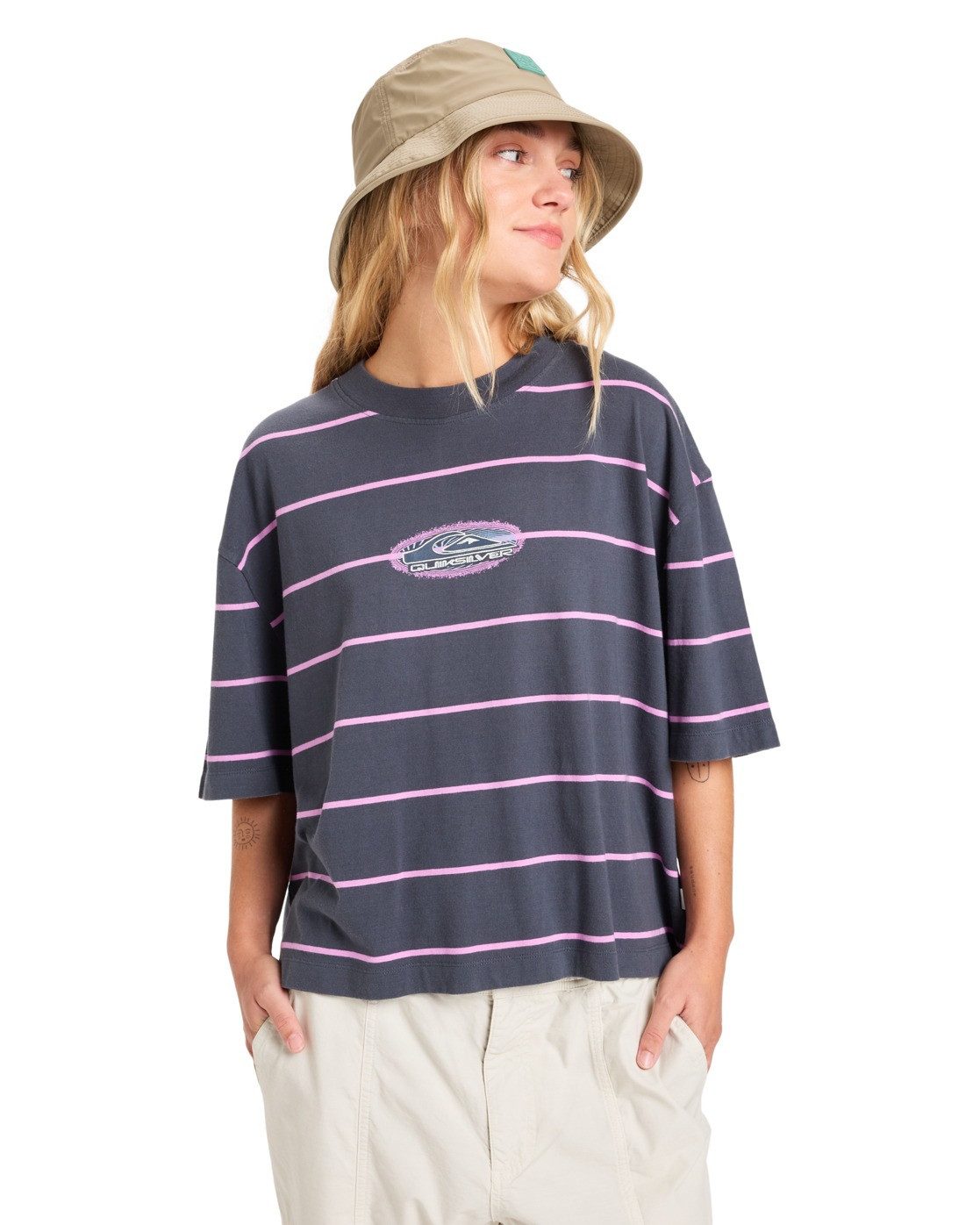 Quiksilver T-Shirt Stripart günstig online kaufen