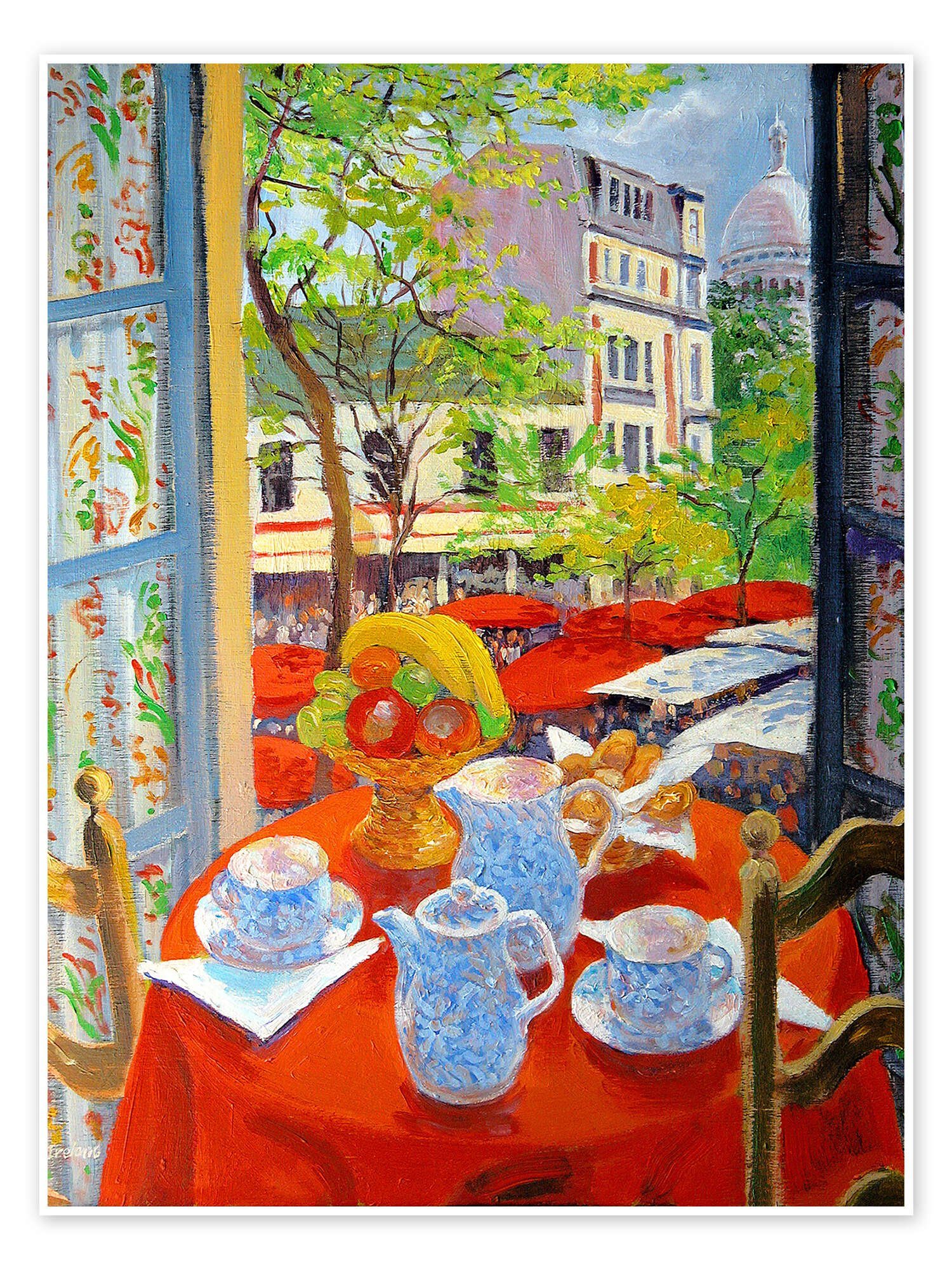 Posterlounge Wandbild Montmartre, 2003, William Ireland, erhältlich als Poster, Leinwandbild, Wandsticker oder Acrylglasbild