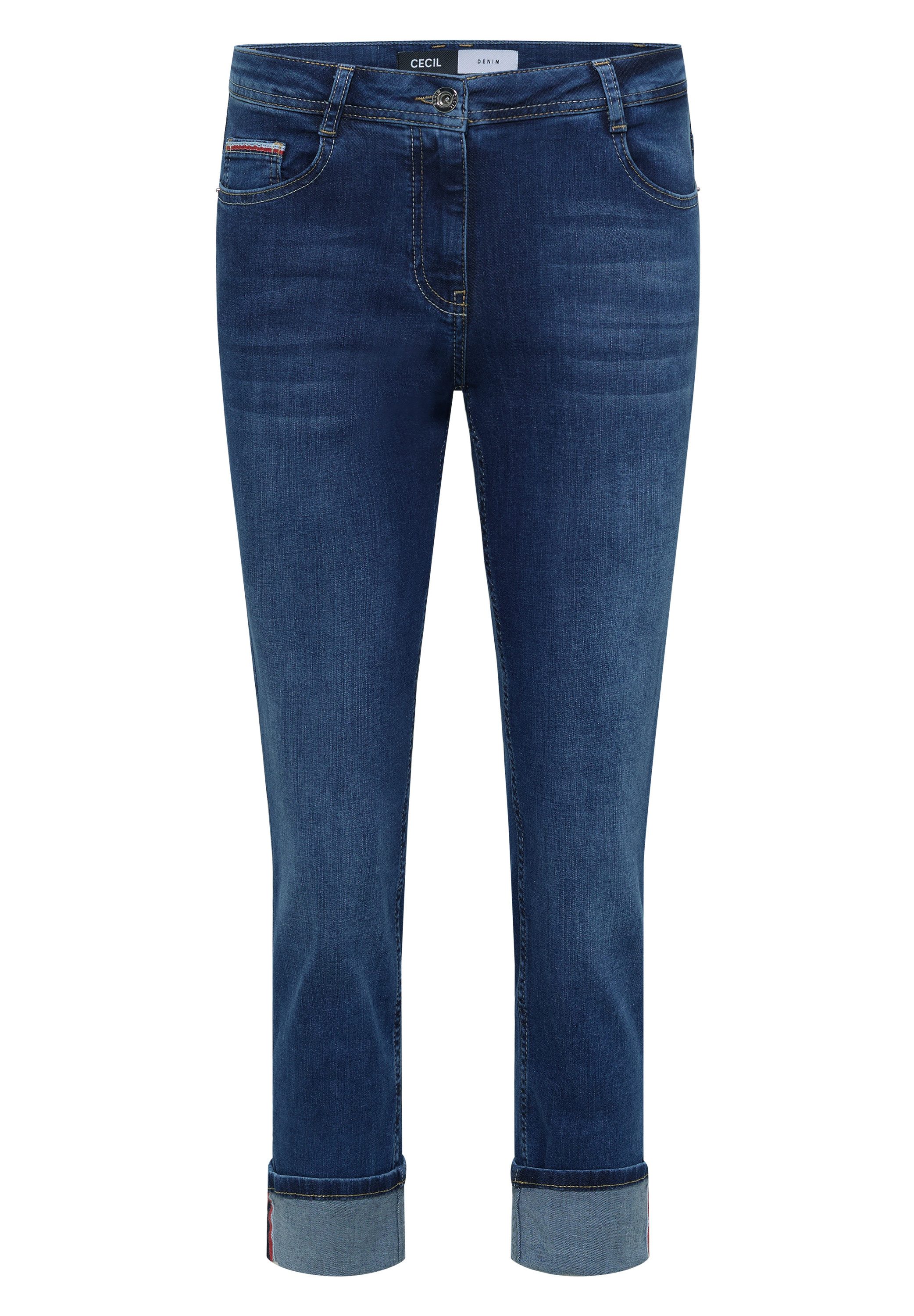 CECIL Straight-Jeans Style Scarlett im 5-Pocket-Style