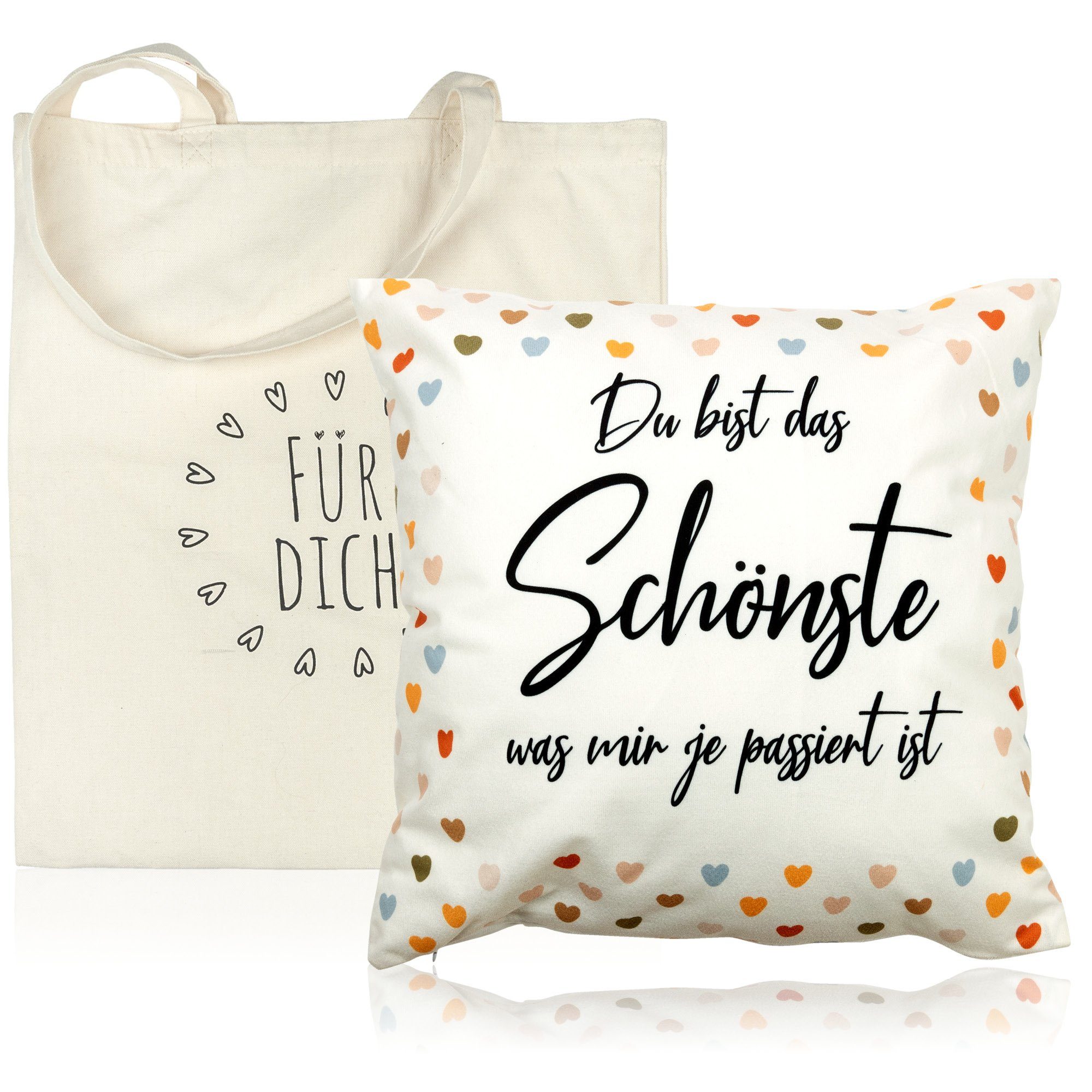ILP Dekokissen Kissen mit Spruch für deinen Schatz, Geschenk Mann mit