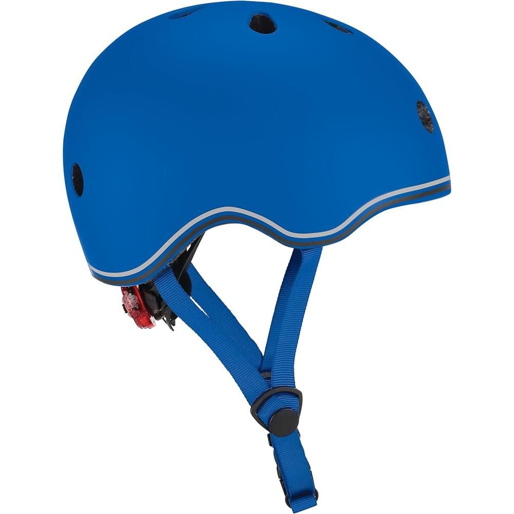 Globber Kinderhelm Helm GO-UP Lights XXS-XS (45-51cm) Skaterhelm Fahrradhelm, strapazierfähige Polycarbonat-Schale