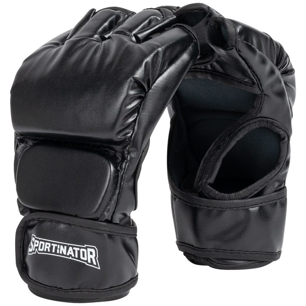 Sportinator MMA-Handschuhe "Beast" MMA Kampfsport Handschuhe, integrierte, gepolsterte Fingergriffleiste