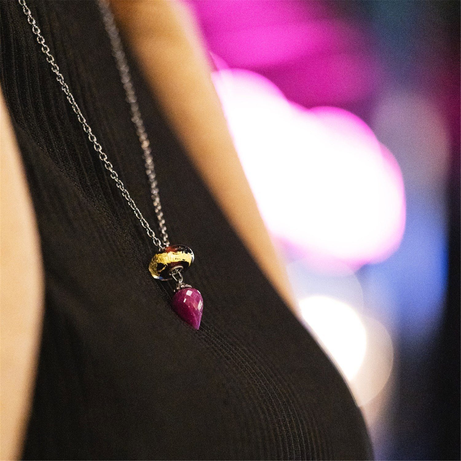 Trollbeads Kette mit Anhänger Fantasy H...