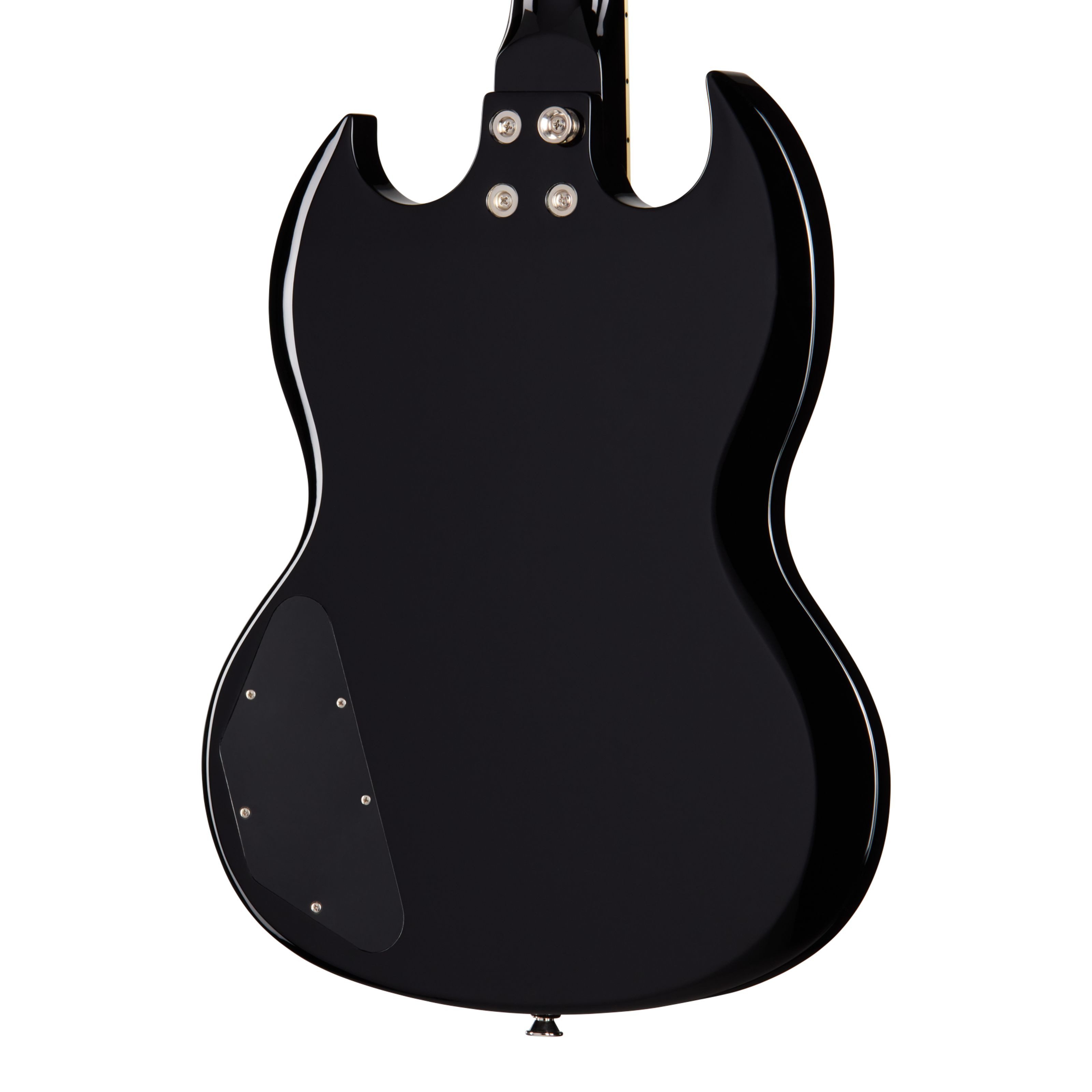 Epiphone E-Gitarre, E-Gitarren, Double Cut Modelle, SG Tribute Plus Ebony Burst - Double Cut Modelle