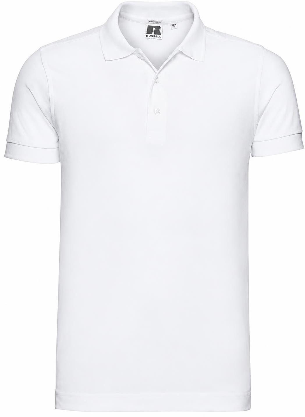 Russell Poloshirt Herren Stretch Polo Shirt / längere Ausführung