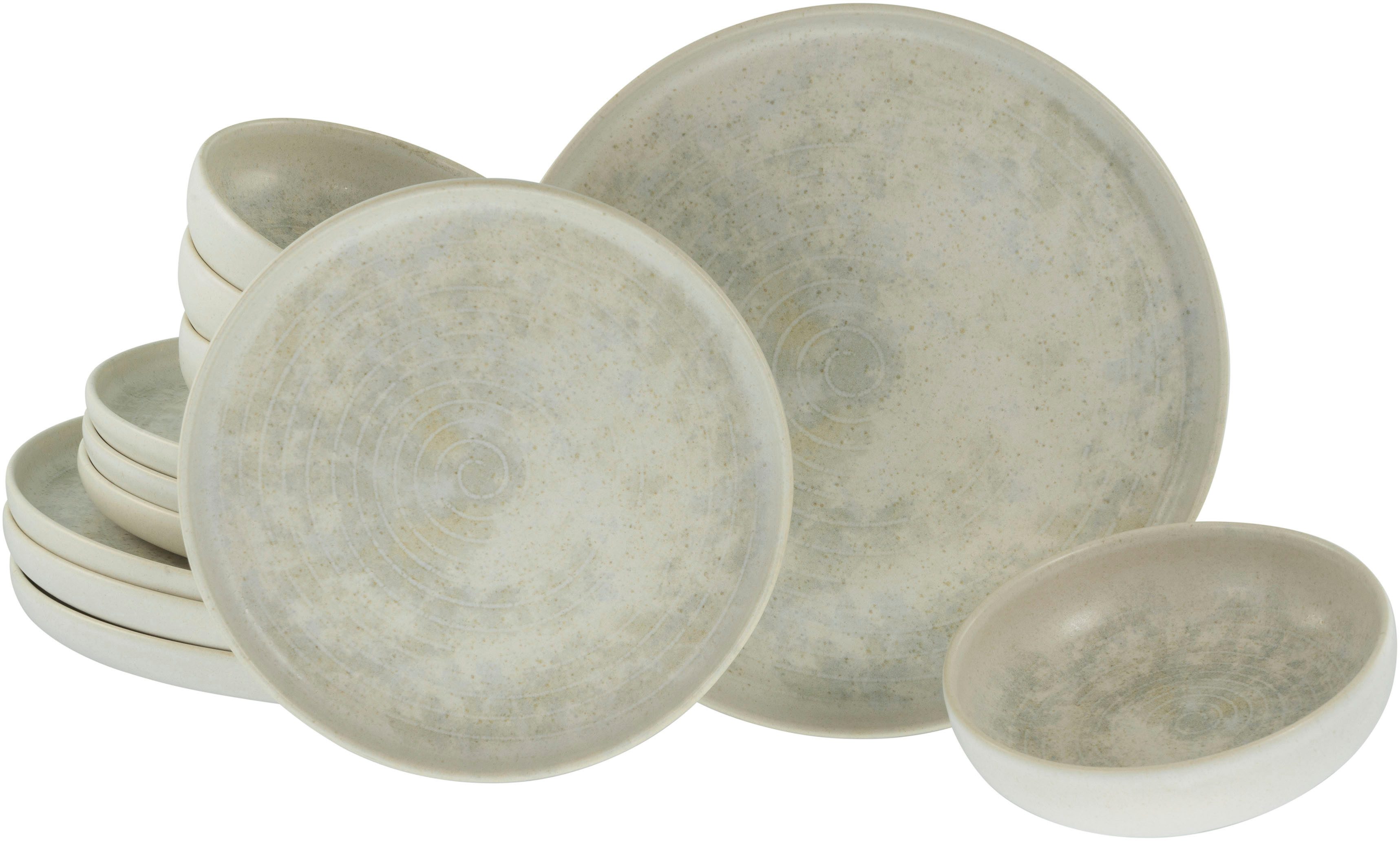 Teller-Set Uno Athena, Tellerset 12-tlg