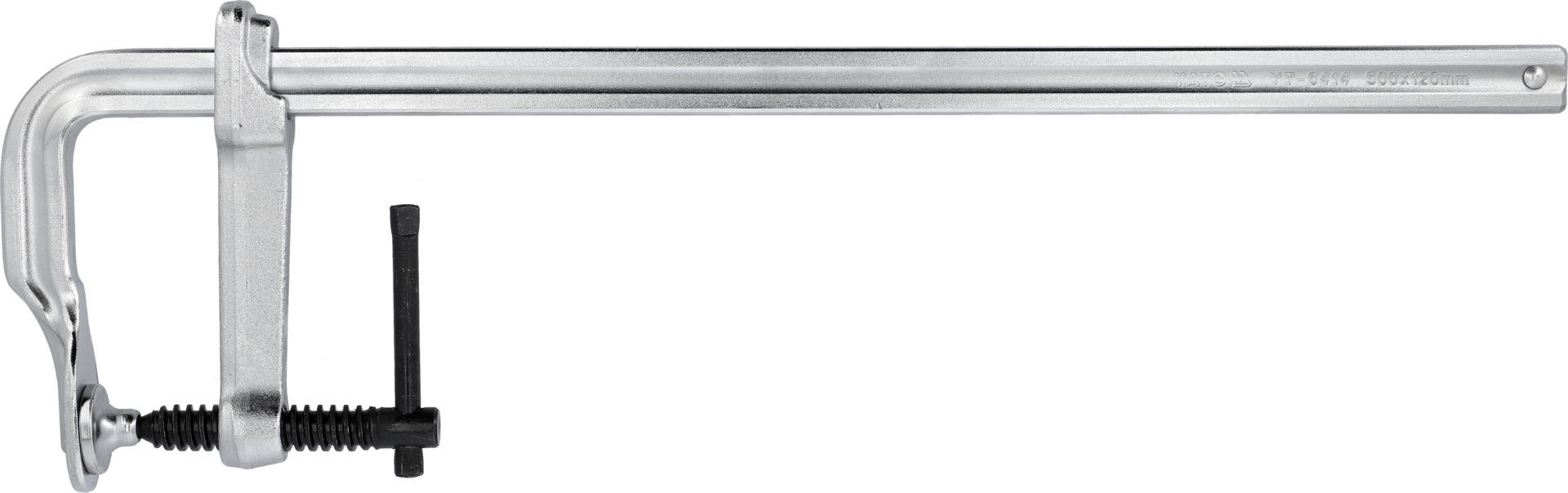 Yato Schraubzwinge Geschmiedete Tischlerzwinge 900 x 120 mm mit hoher Spannkraft, (Geschmiedete Tischlerzwinge 900 x 120 mm mit hoher Spannkraft)