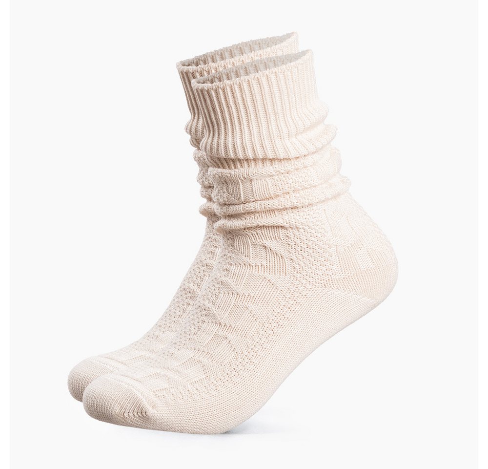 HerzSticht Trachtensocken Herren Kurze Trachtensocken 1er Pack (Modell: Enzian) (1-Paar)