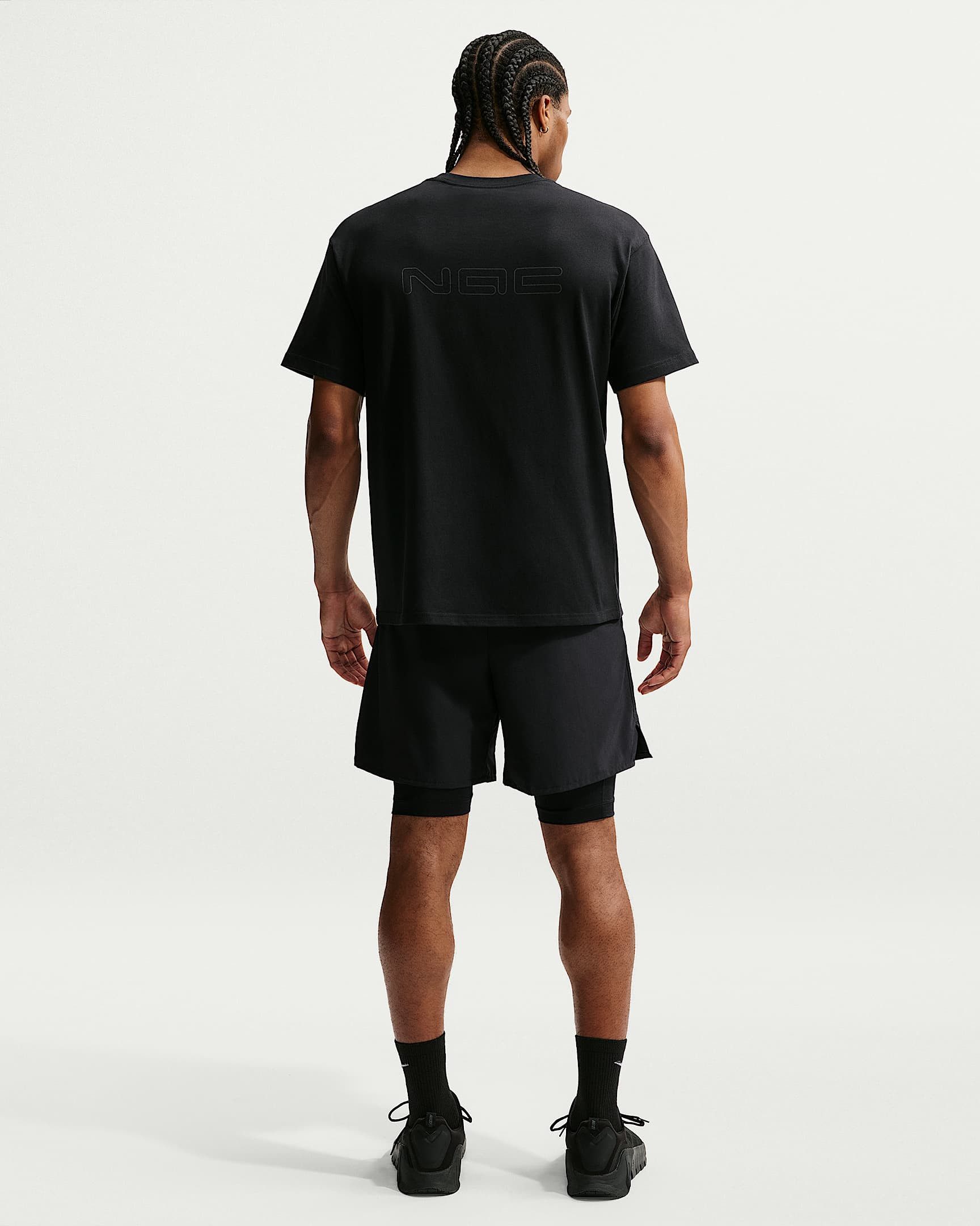 Nike Trainingsshirt M NK TEE LSE NAC auch in großen Größen, aus Baumwolle – Bild 5 von 5