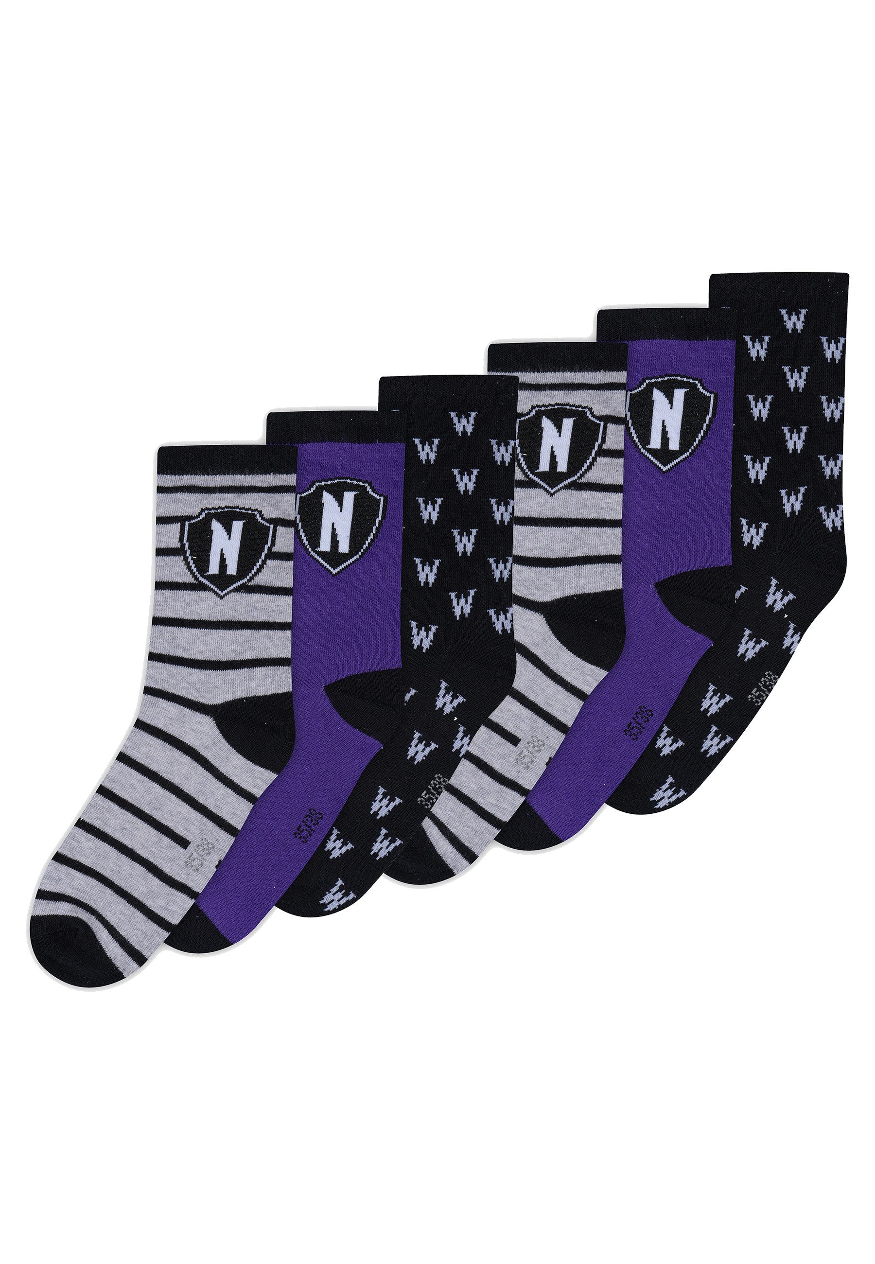 Wednesday Socken Wednesday Damen Strümpfe Socken günstig online kaufen