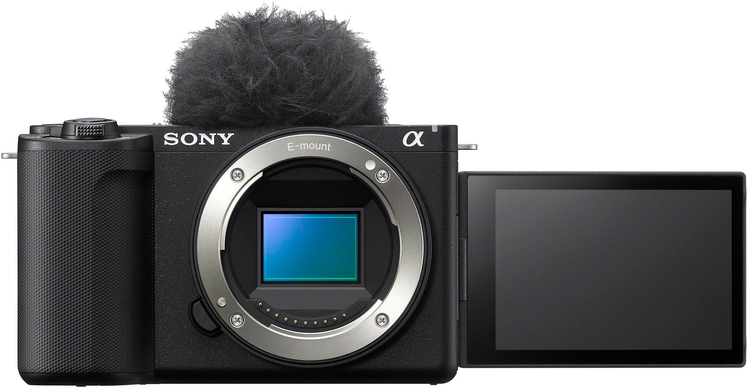 Sony Alpha ZV-E10 II Systemkamera-Body (26 MP, Bluetooth, WLAN, Spiegellose APS-C-Videokamera, 4K60p Video, 4:2:2 10-Bit Aufn., 26 MP)