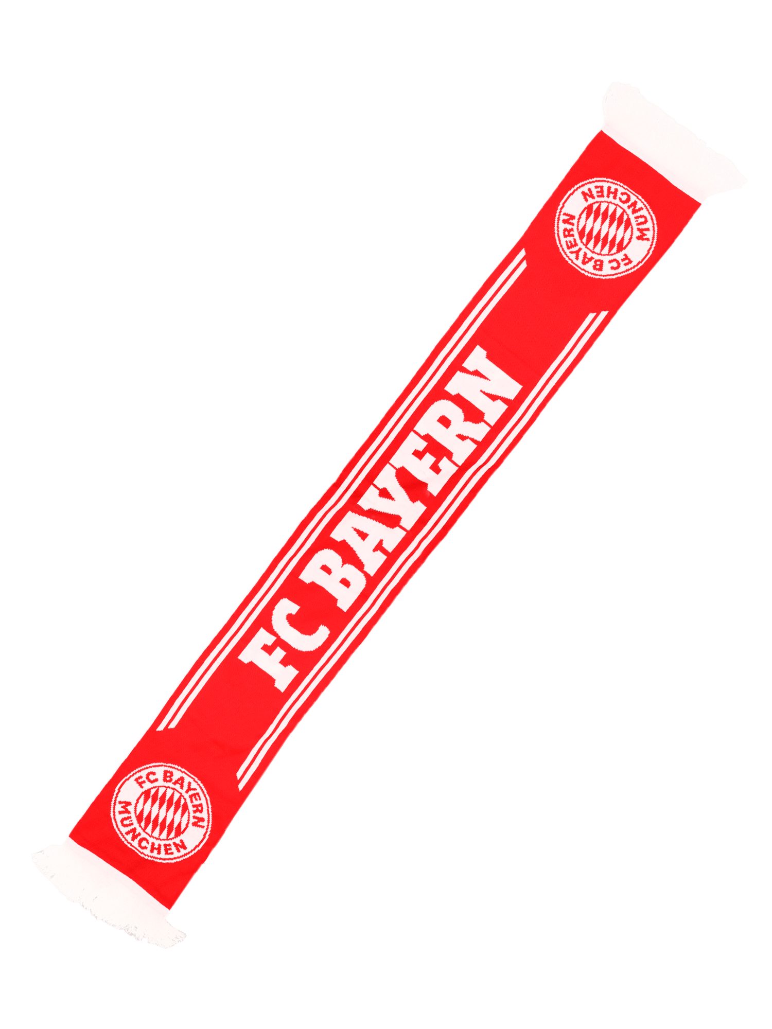 FC Bayern München Schal FC Bayern München I Schal Stadionhymne I Unisex I Rot/Weiß