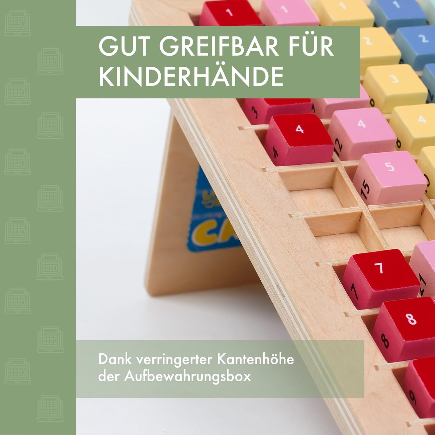 LumeeStar Lernspielzeug Pädagogisches 1x1 Multiplikation-Division-Lernspiel - ab 2. Klasse – Bild 4 von 5