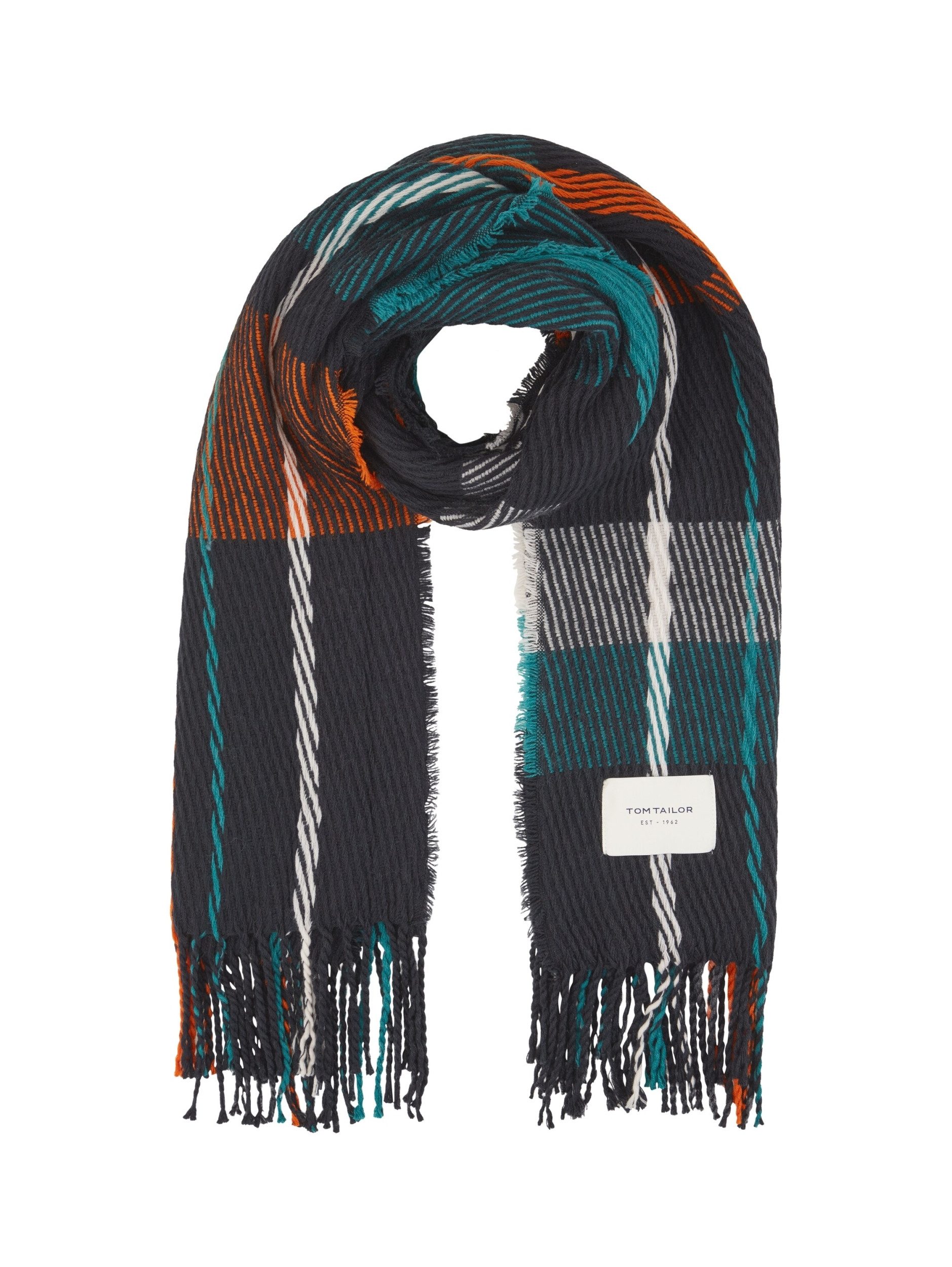 TOM TAILOR Halstuch Scarf structured check