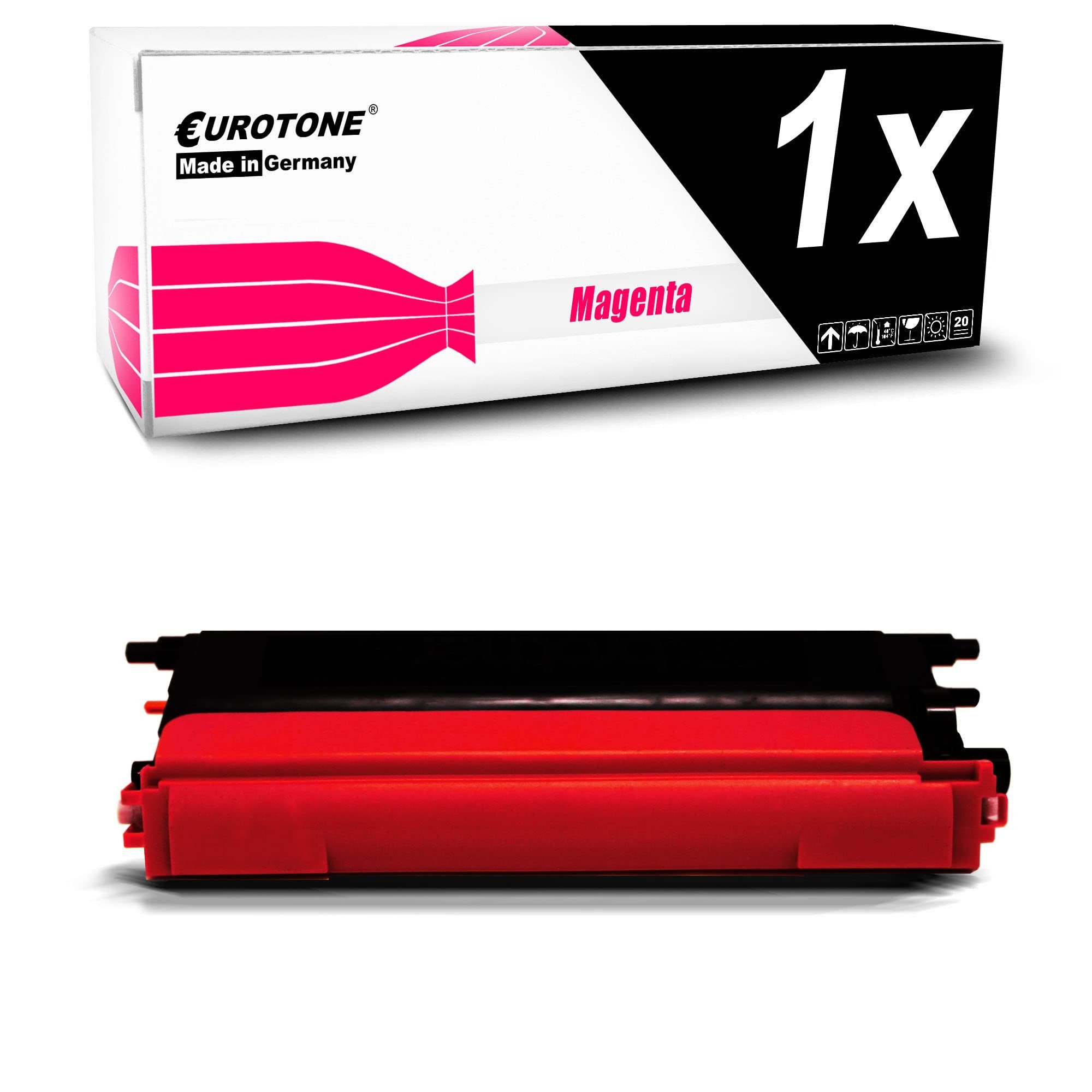 Eurotone Tonerkartusche TN135M, (Einzelpack, 1-St., Lieferumfang: 1er-Pack in Magenta Toner in Magenta), Eurotone Toner TN135M, 1er-Pack in Magenta, Magenta