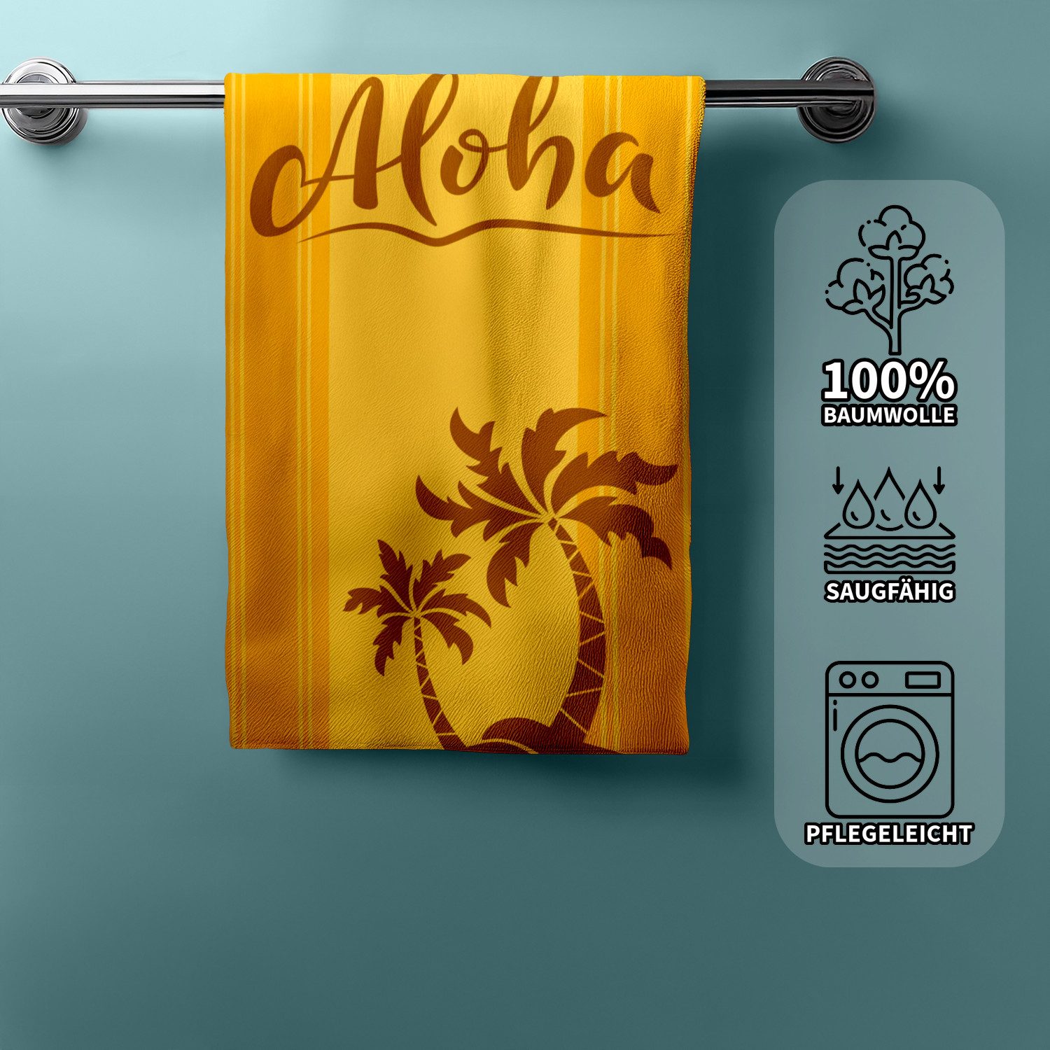 Herding Handtücher Badetuch Duschtuch Strandtuch Saunatuch Aloha 93 x 170 c günstig online kaufen