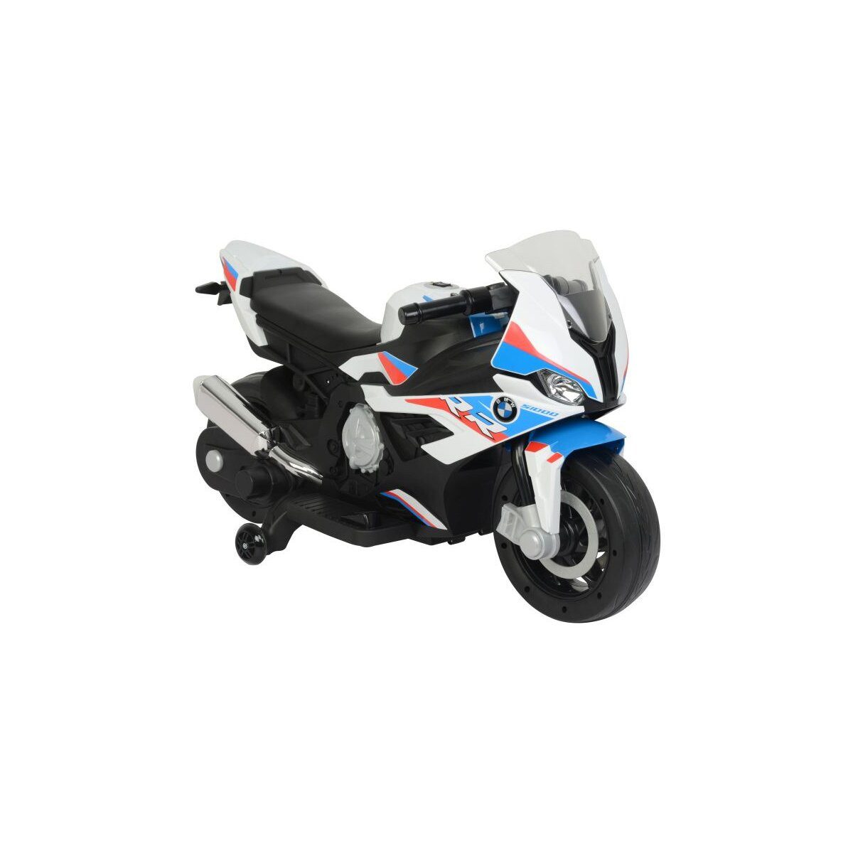 Wisam Elektro-Kinderauto Batteriemotor BMW S1000RR 2156 Weiß
