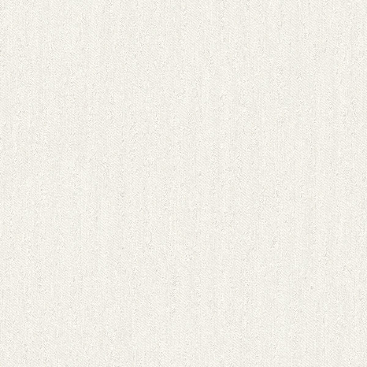 A.S. Création Vinyltapete, Unitapete Uni Tapete 345037 Wandtapete 5 Weiß einfarbig Château