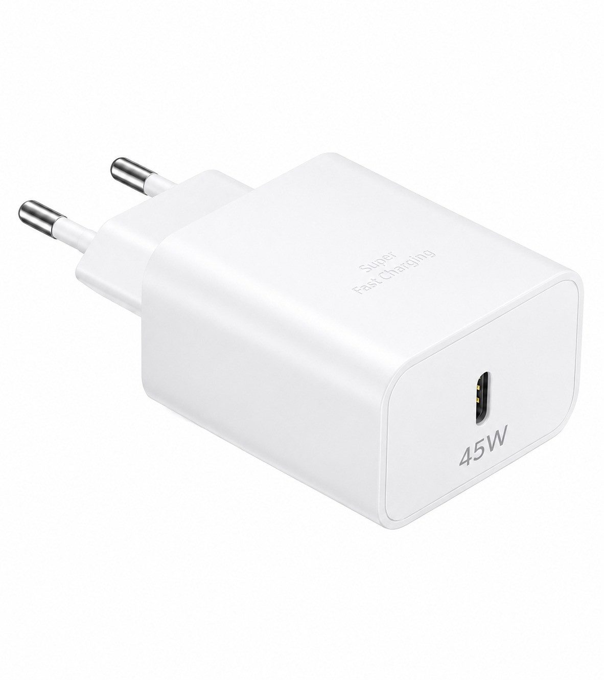 Ventarent 45W USB-C Netzadapter Schnellladegerät für iPhone 17, 16 & 15 USB-Ladegerät (3000 mA, 45W, USB-C, Power Delivery (PD), PPS, Super Fast Charging)