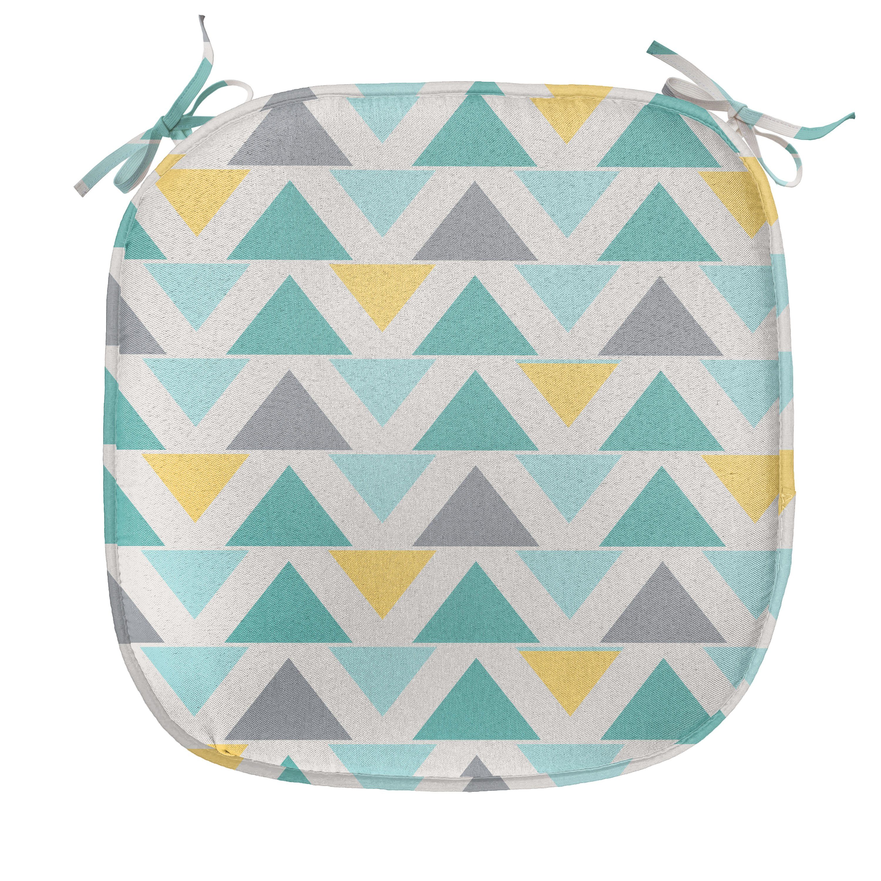 Stuhlkissen Dekoratives wasserfestes Kissen mit Riemen für Küchensitze