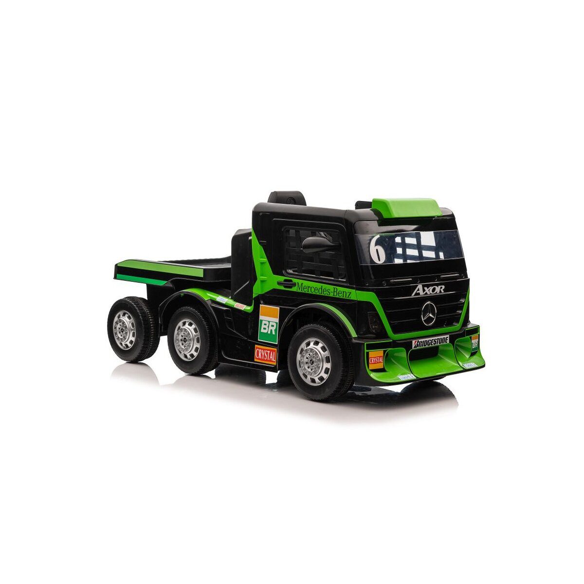 Wisam Elektro-Kinderauto Elektro Auto Batterieauto Mercedes XMX622B Grünes LCD