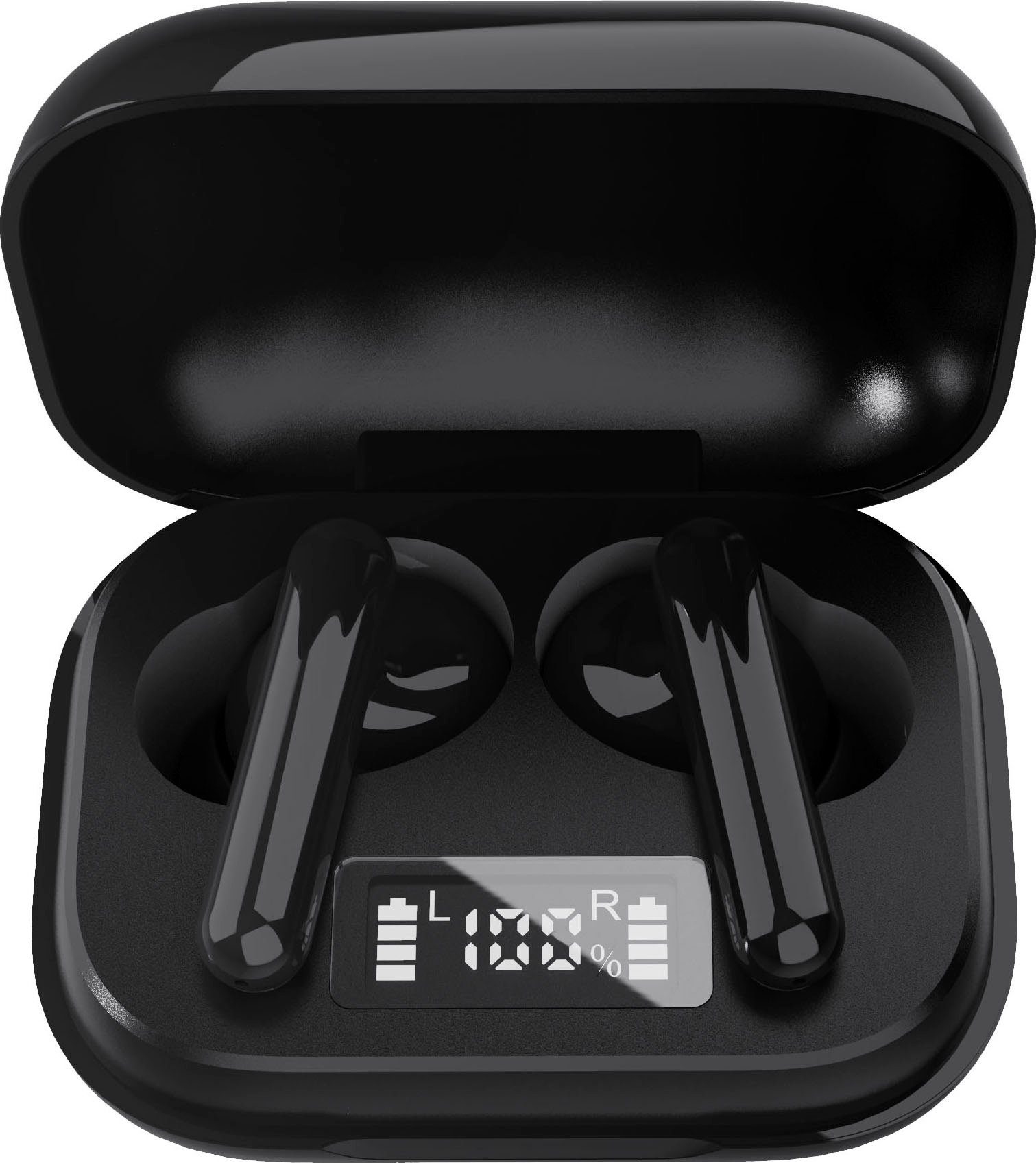 Hanseatic HWE-23 wireless In-Ear-Kopfhörer (LED Ladestandsanzeige, Bluetooth)