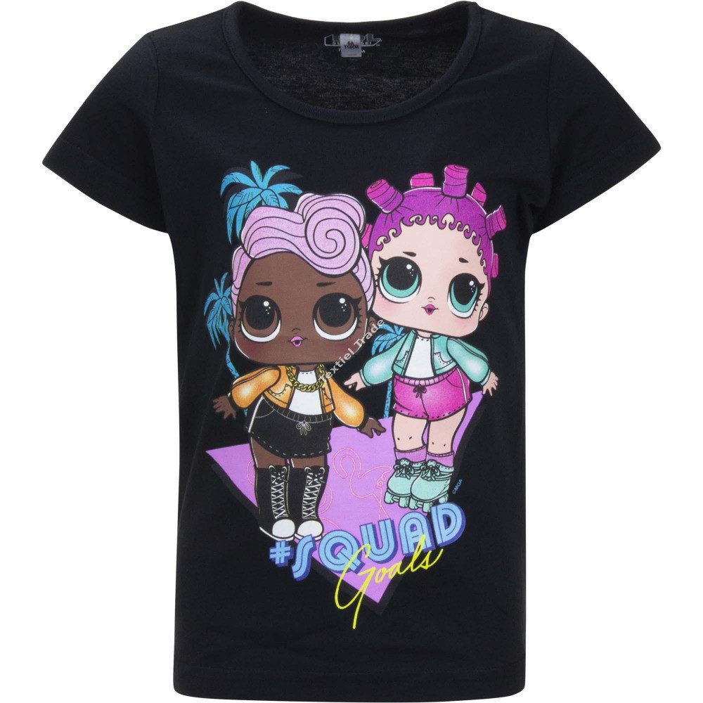 L.O.L. SURPRISE! Print-Shirt L.O.L. Surprise T-Shirt Mädchen Schwarz 6 9 10 Jahre