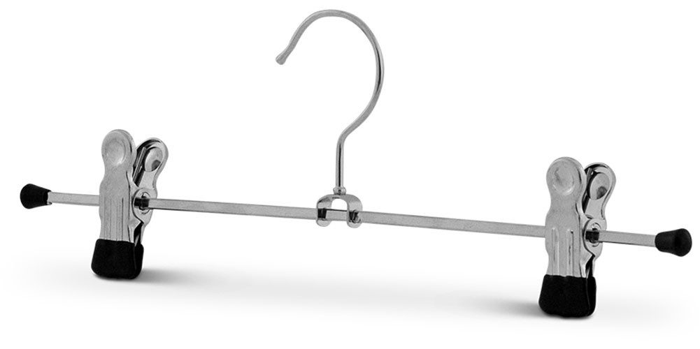 MAWA Kleiderbügel Clip K D, (Set, 10-tlg), mit Klammern