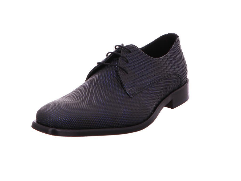Floris van Bommel Floris Dressed DarkBlue Metall Schnürschuh