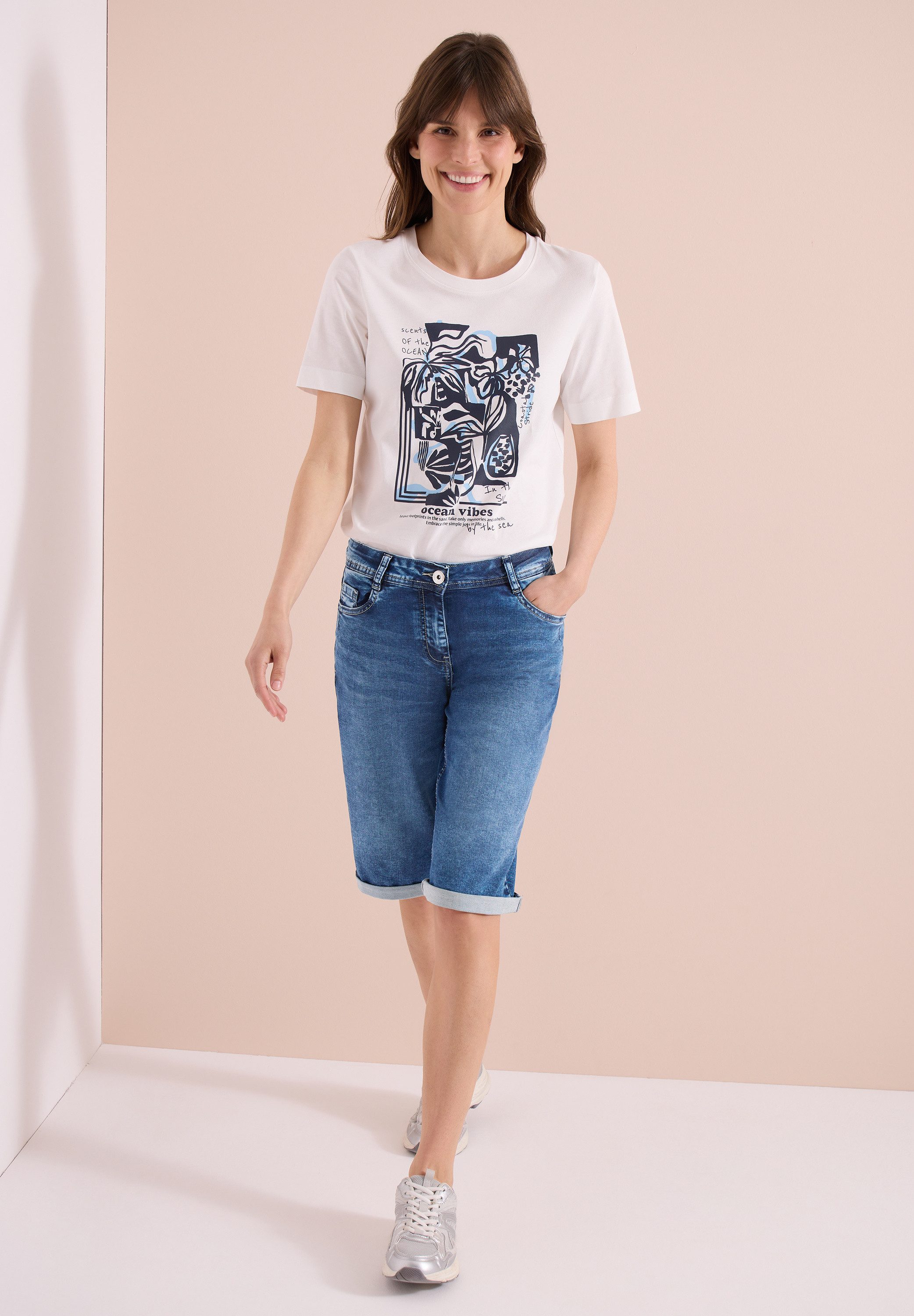 CECIL Loose-fit-Jeans High Waist