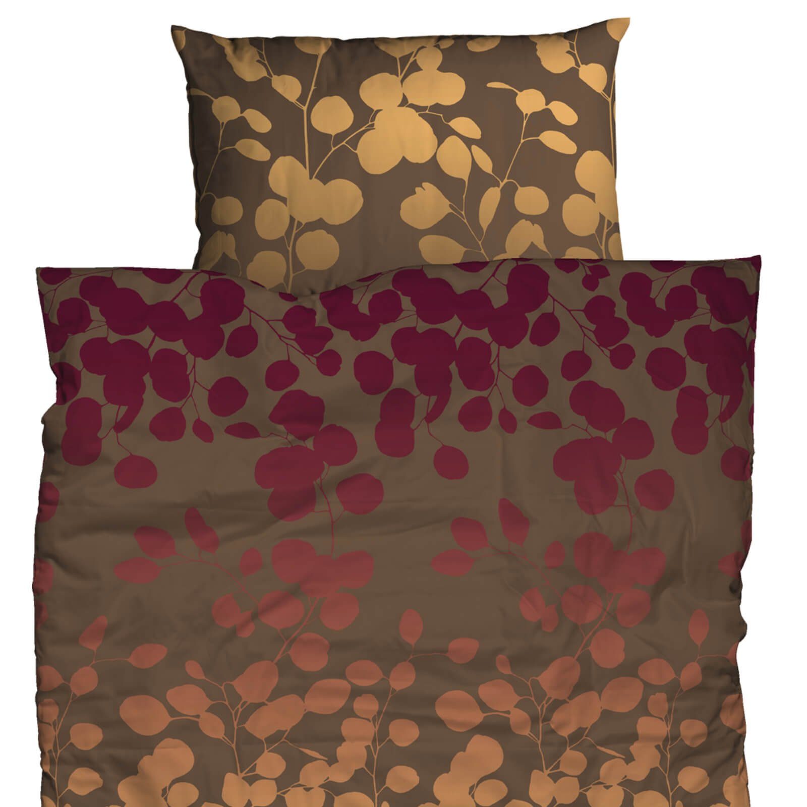 CASATEX Bettwäsche Milena Beige Satin, Satin, günstig online kaufen