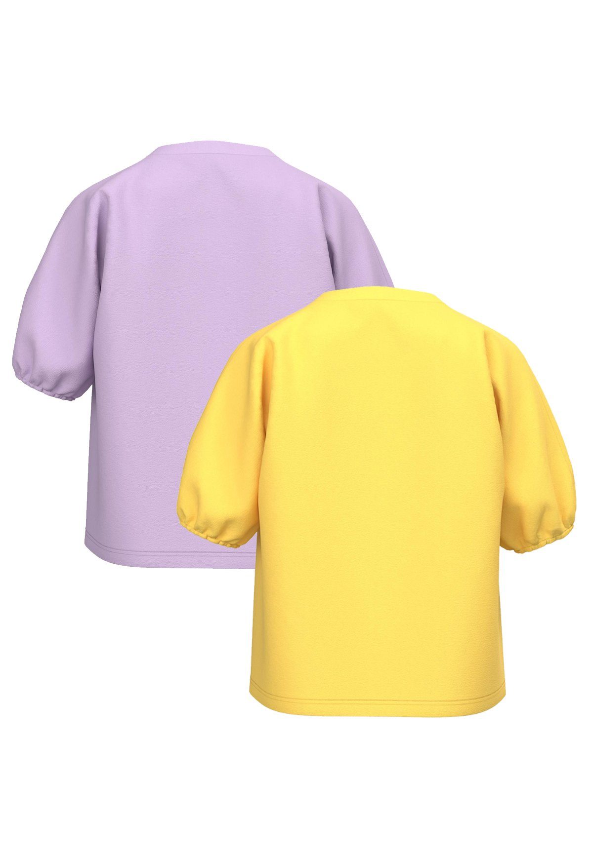 T-Shirt NKFVIVALDI Name 2-er It in 5716 Rosa T-Shirt Set (2-tlg) Puffärmel