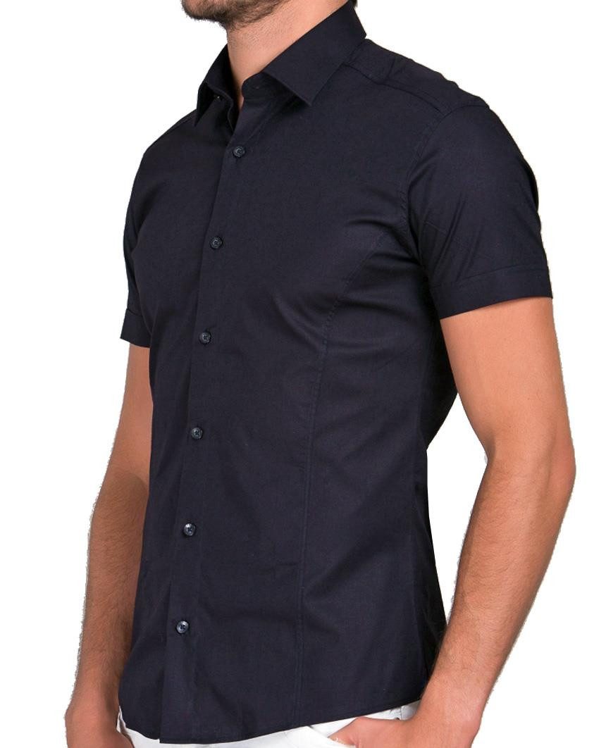 RedBridge Kurzarmhemd Slim Fit – Eleganter Look, Stretch-Material, Figurbet günstig online kaufen