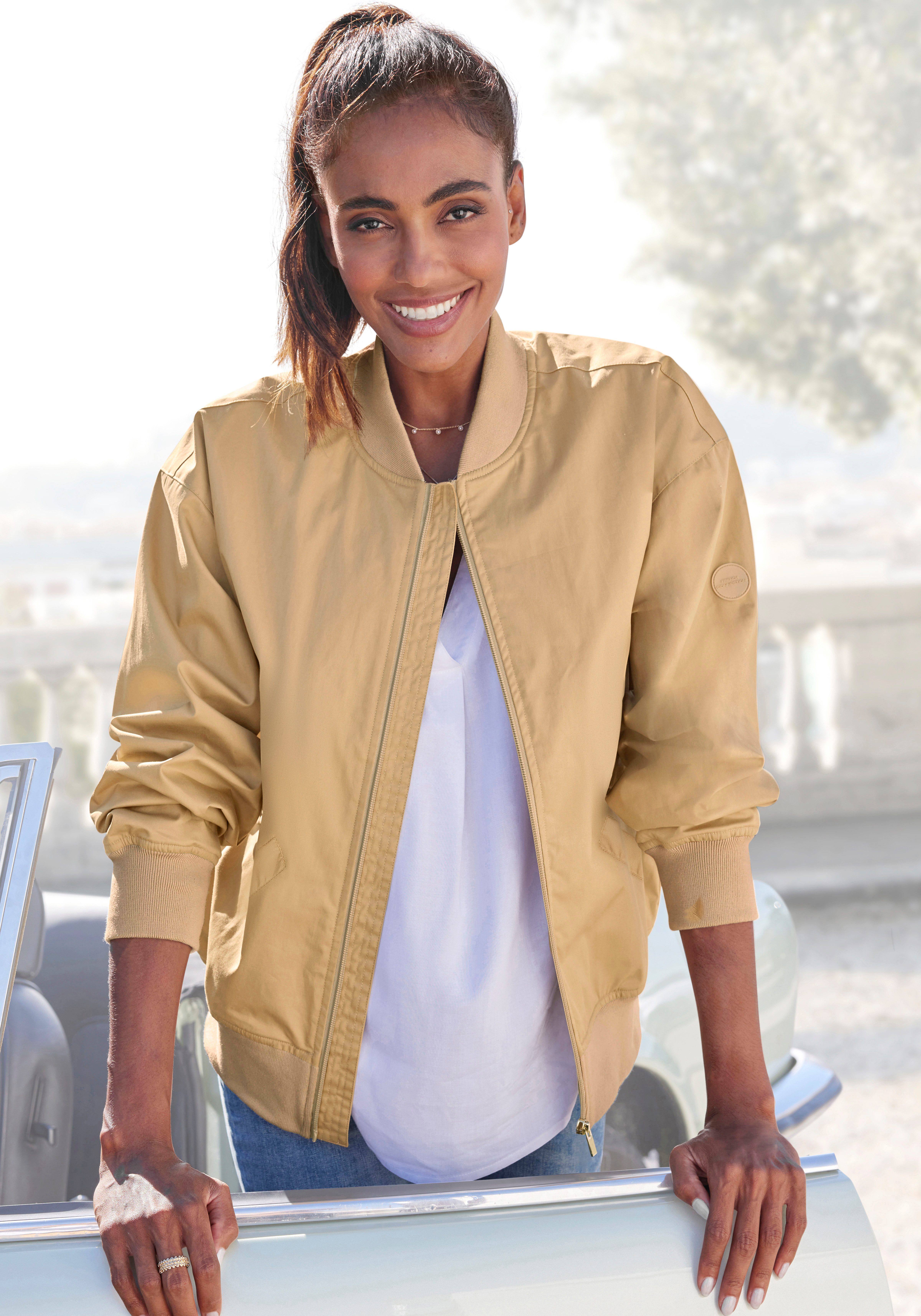 French Connection Blouson mit College-Kragen