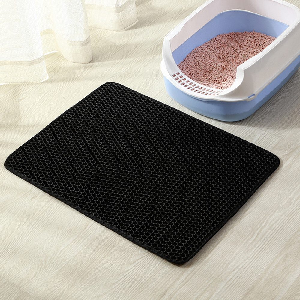 Coonoor Katzenecktoilette Katzenklo Matte, Vorleger für Katzentoilette, Kat günstig online kaufen