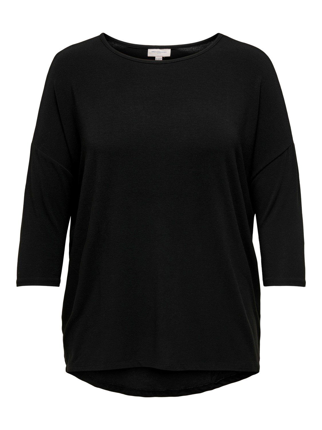 ONLY CARMAKOMA T-Shirt Curvy 3/4 Arm Plus Size Longsleeve Dünn CARLAMOUR (1 günstig online kaufen