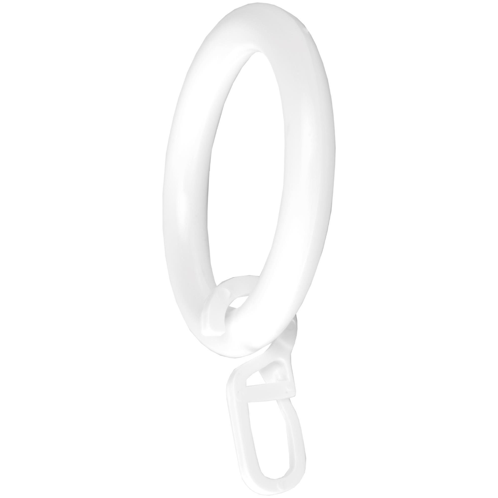 Bestlivings Gardinenstange, 1-läufig, Gardinenring - weiß - Ø40mm, Gardinen günstig online kaufen