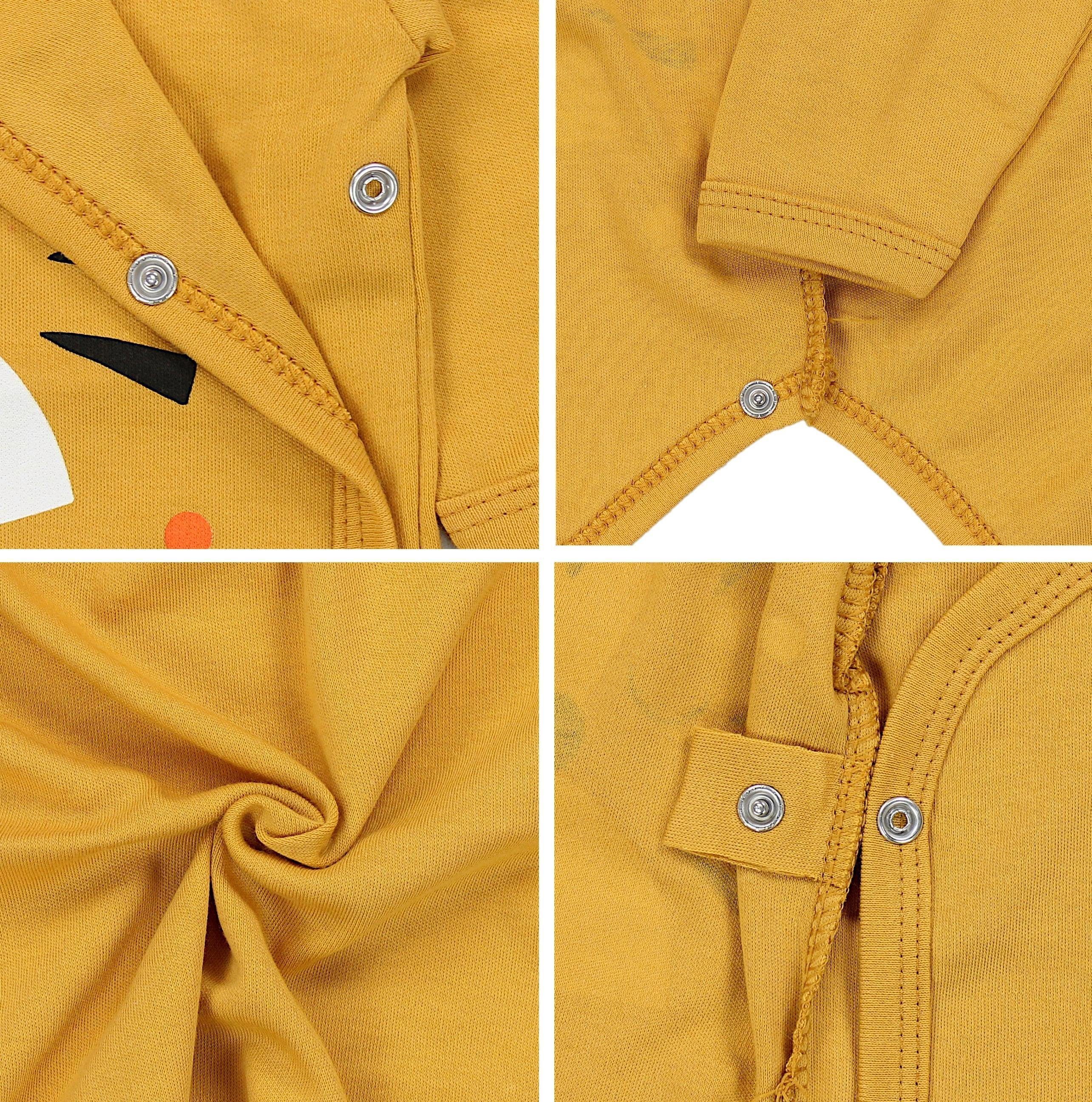 TupTam Langarmwickelbody TupTam Baby Langarm Wickelbody Mädchen Body Jungen im 5er Set