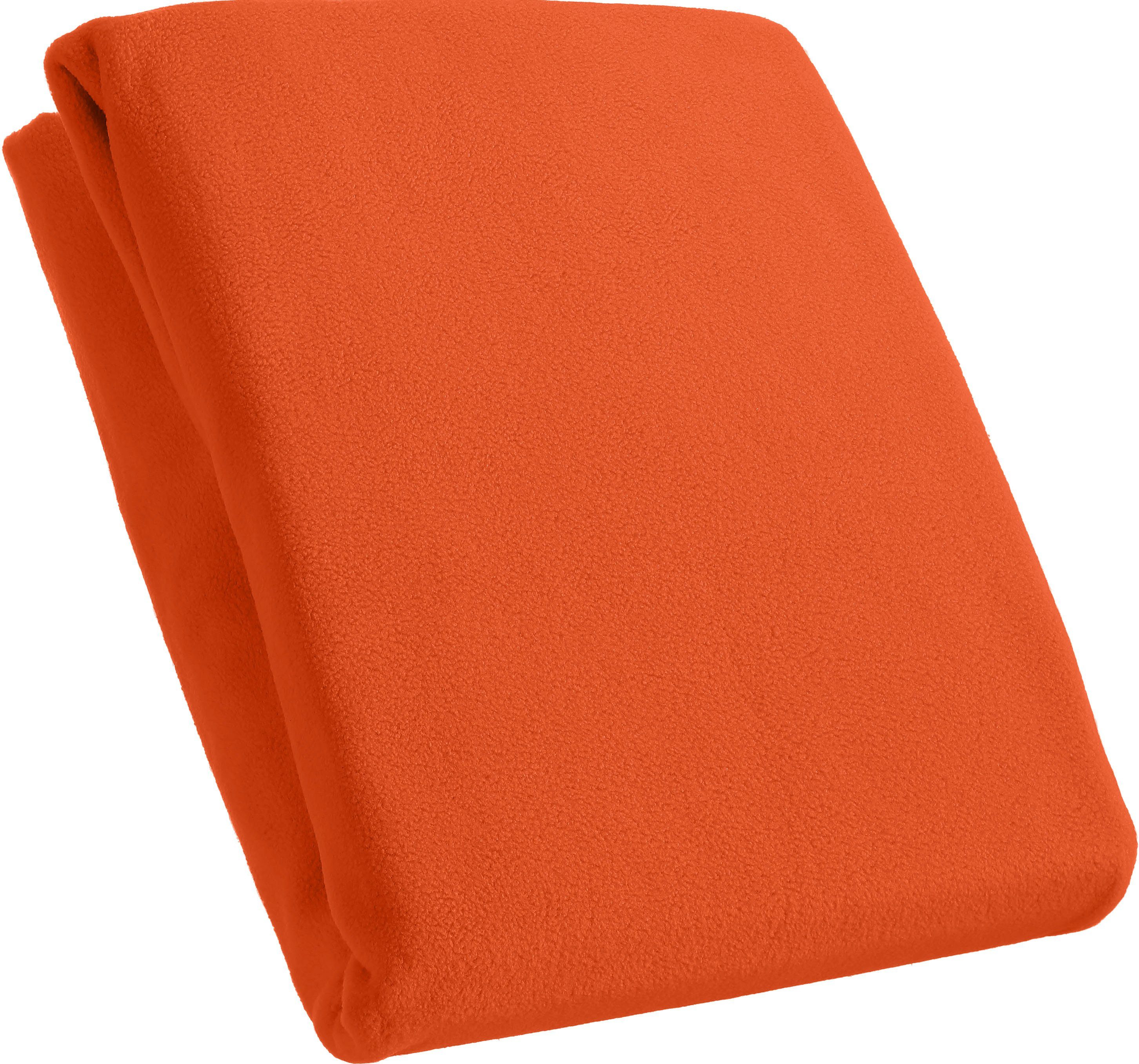 KUM Spannbettlaken Mikrofaser-Fleece Spannbetttuch, Microfaser-Fleece, Gummizug: rundum, (2 Stück), bis ca. 25 cm Matratzenhöhe, weich & kuschelig
