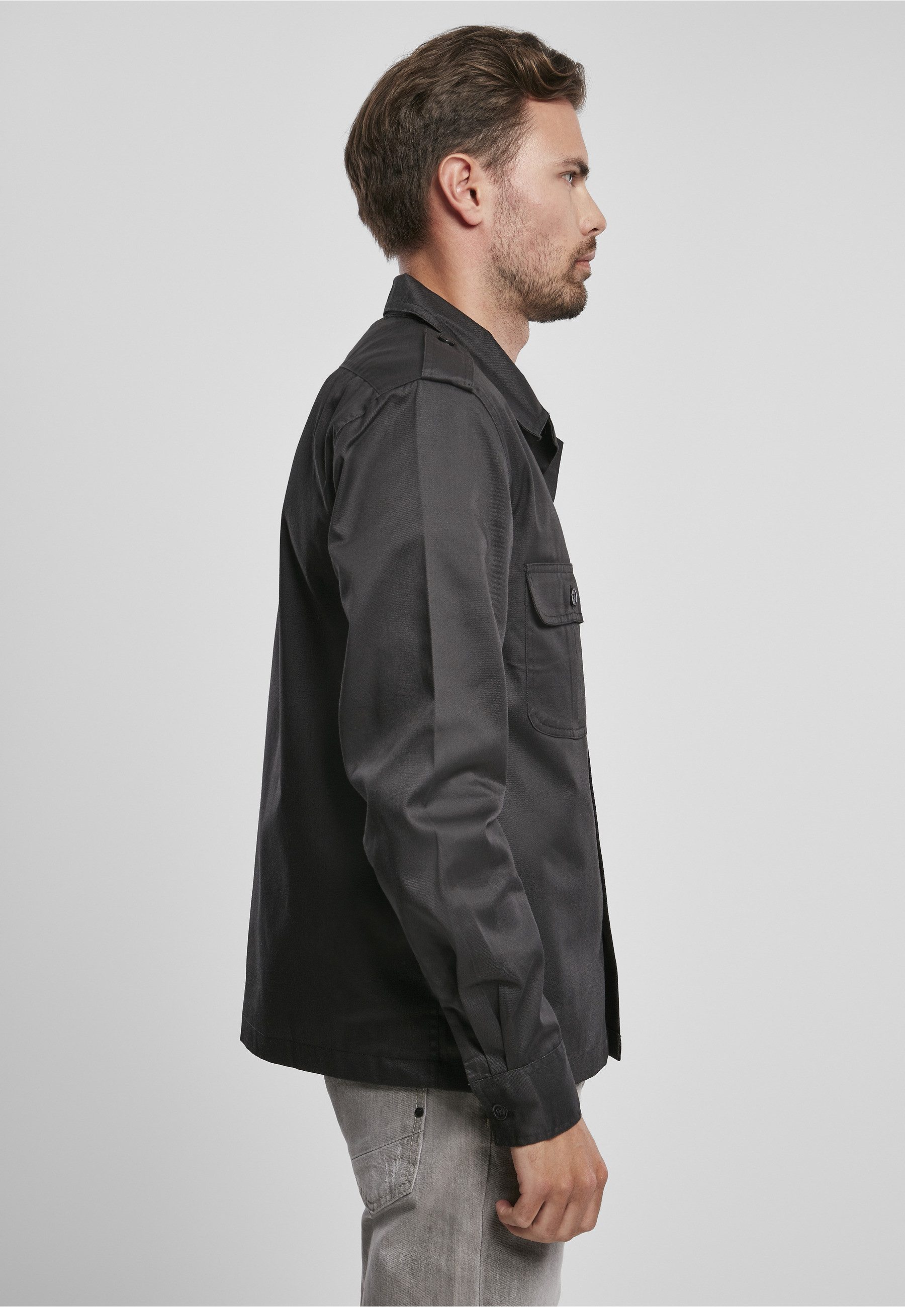 Brandit Langarmhemd Brandit Herren US Shirt (1-tlg)