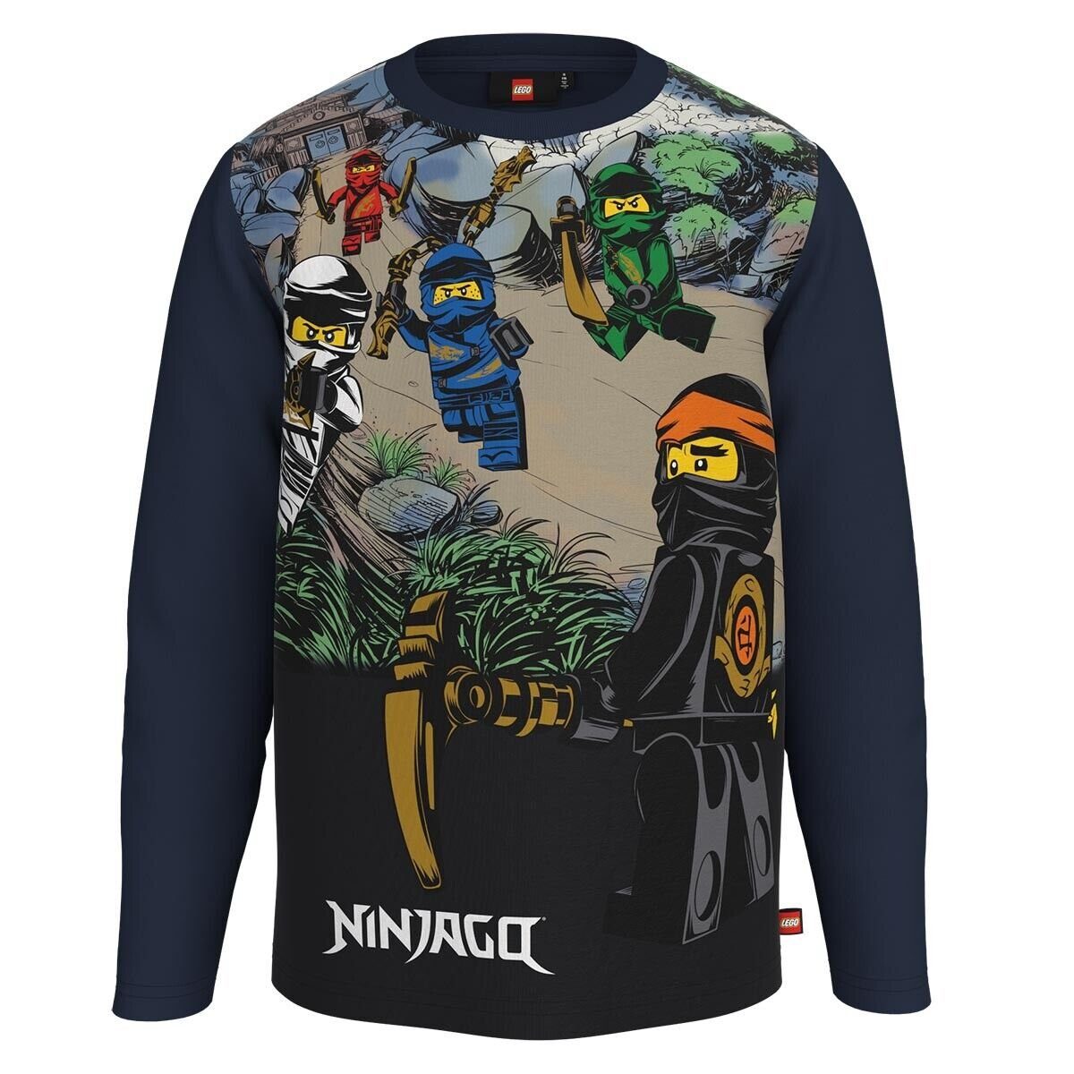 LEGO® Wear Longsleeve LEGO Ninjago - LWTAYLOR 115 (1-tlg), LEGO® Wear  NINJAGO® Jungen Langarmshirt